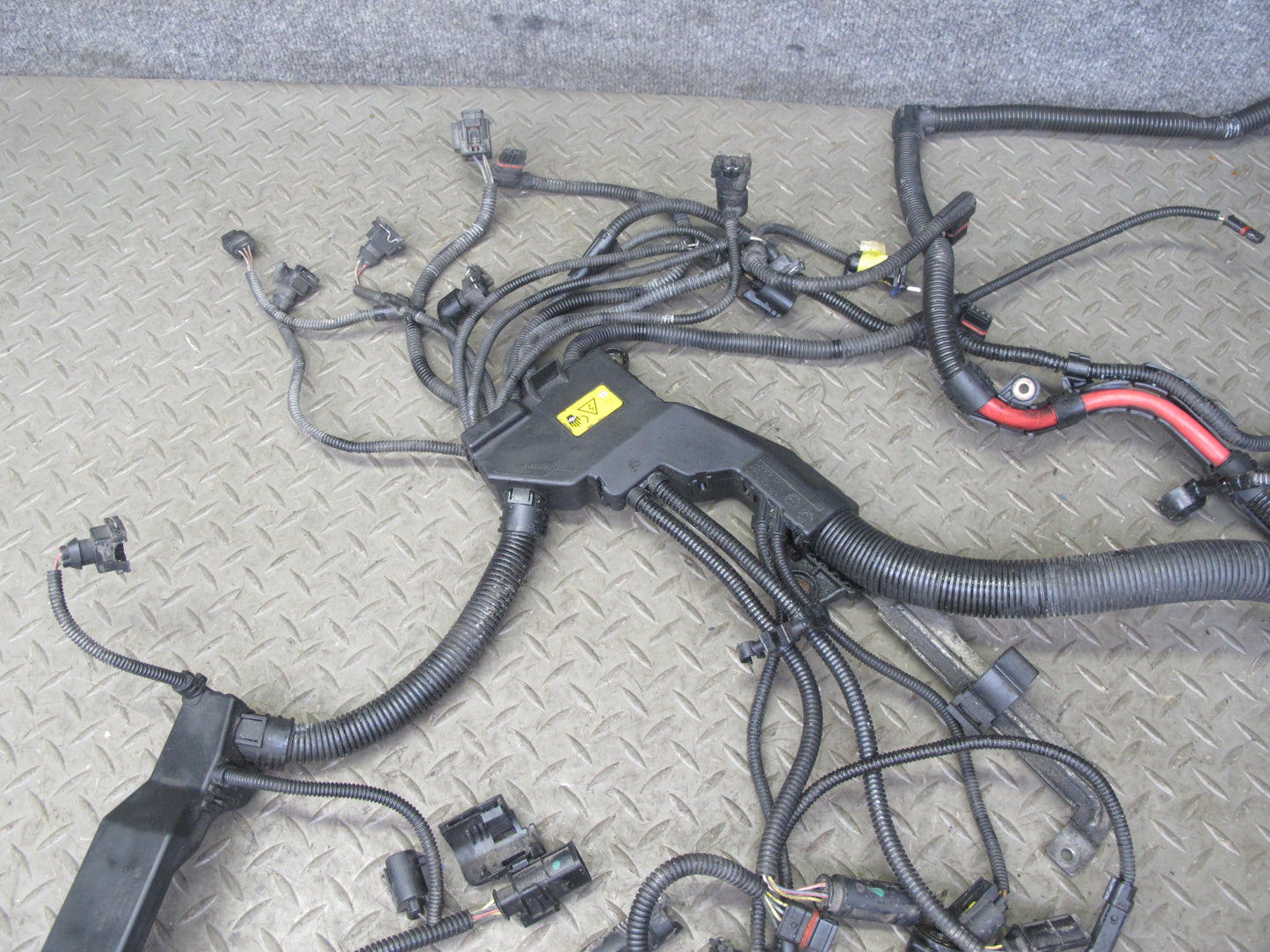 2014 BMW E71 X6M 4.4L S63 AWD Engine Wire Wiring Harness