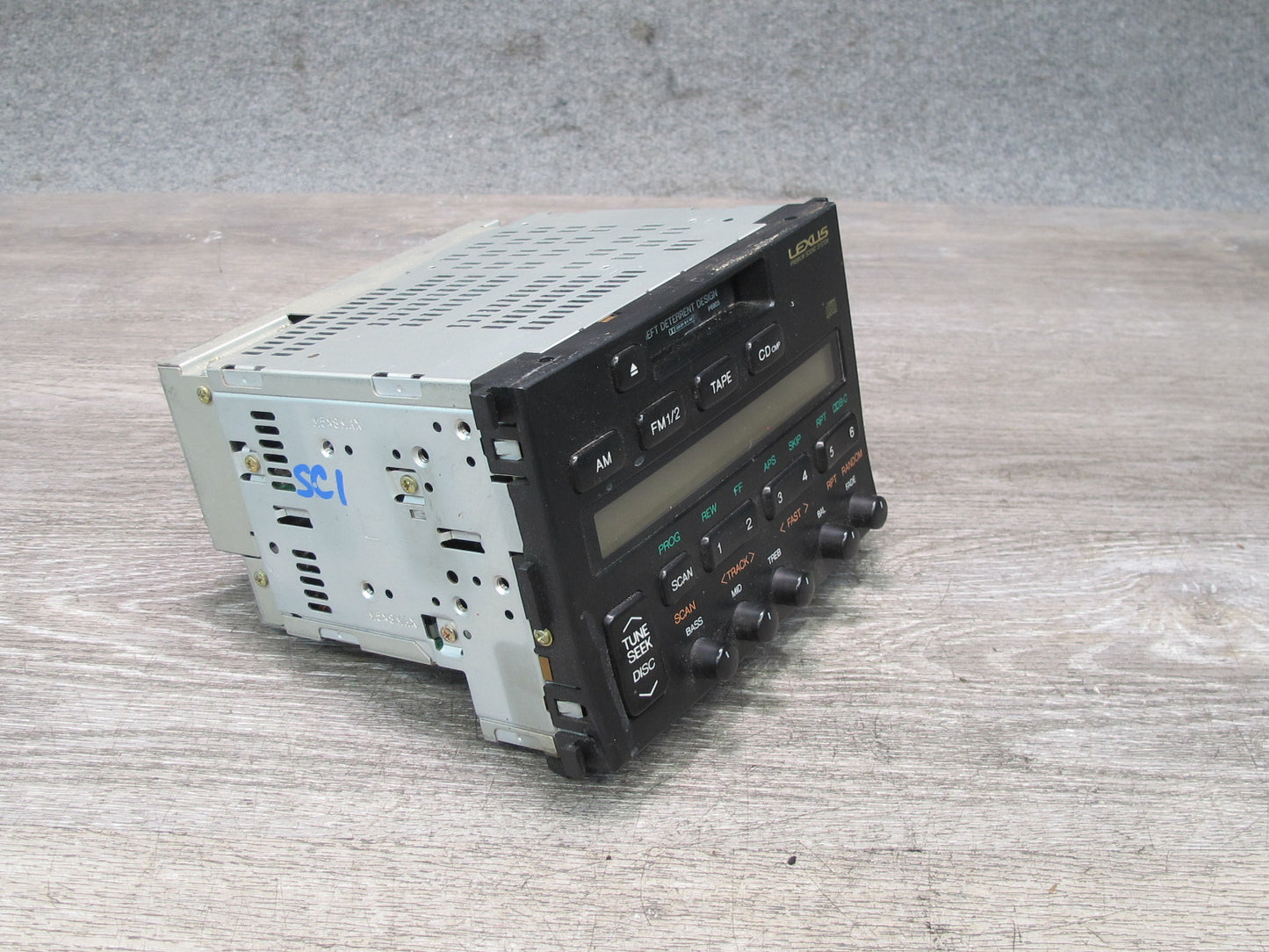 97-98 Lexus JZZ31 SC300 SC400 AM FM Radio Cassette Player Receiver Head Unit OEM