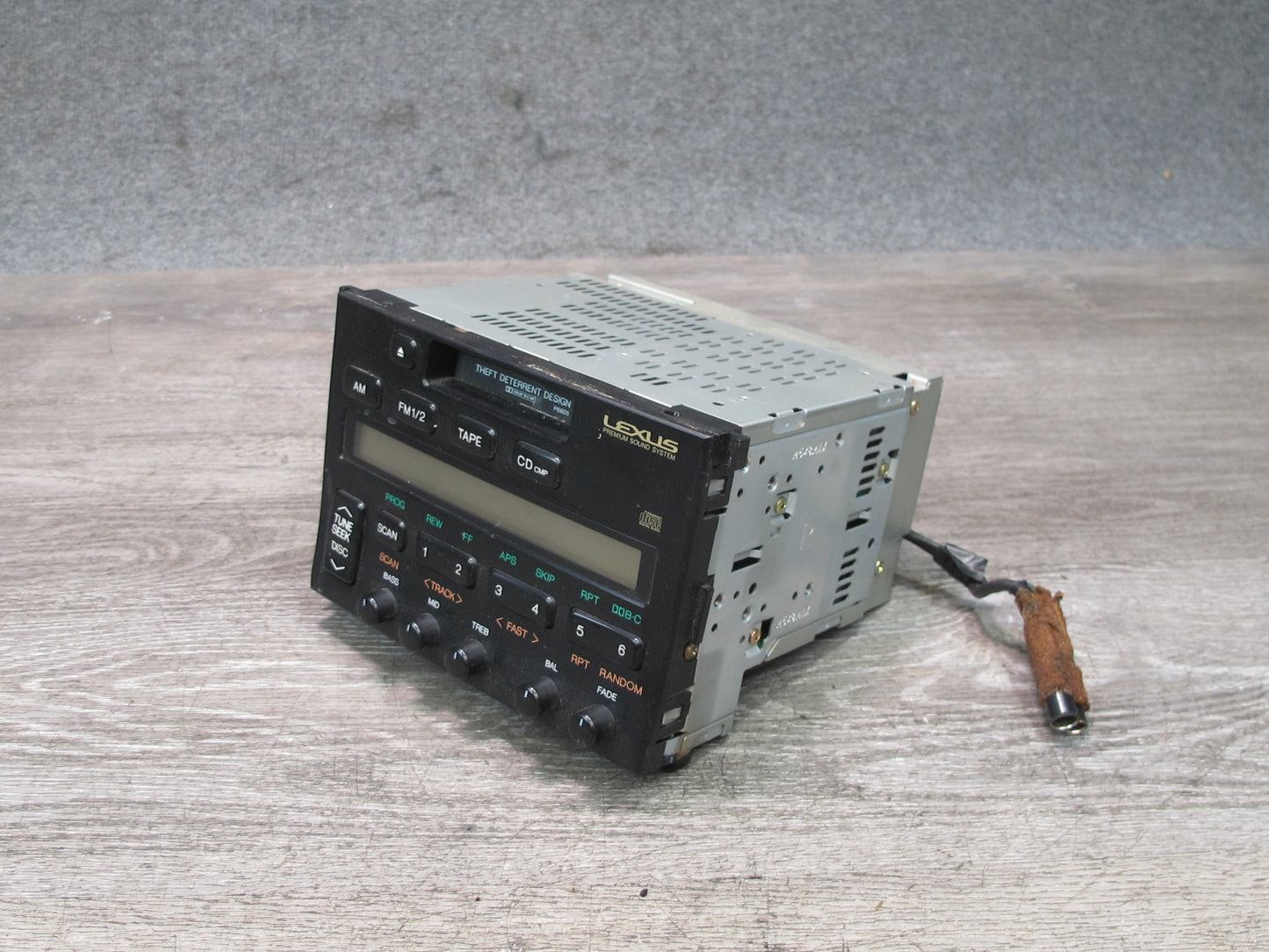 97-98 Lexus JZZ31 SC300 SC400 AM FM Radio Cassette Player Receiver Head Unit OEM
