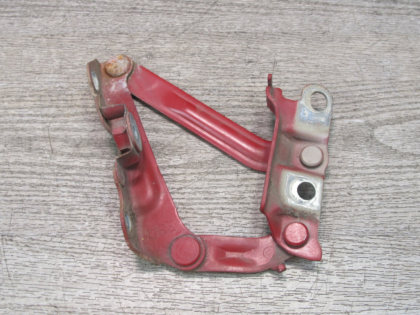 92-00 Lexus JZZ31L SC400 SC300 Set of 2 Front Left & Right Hood Hinge RED OEM