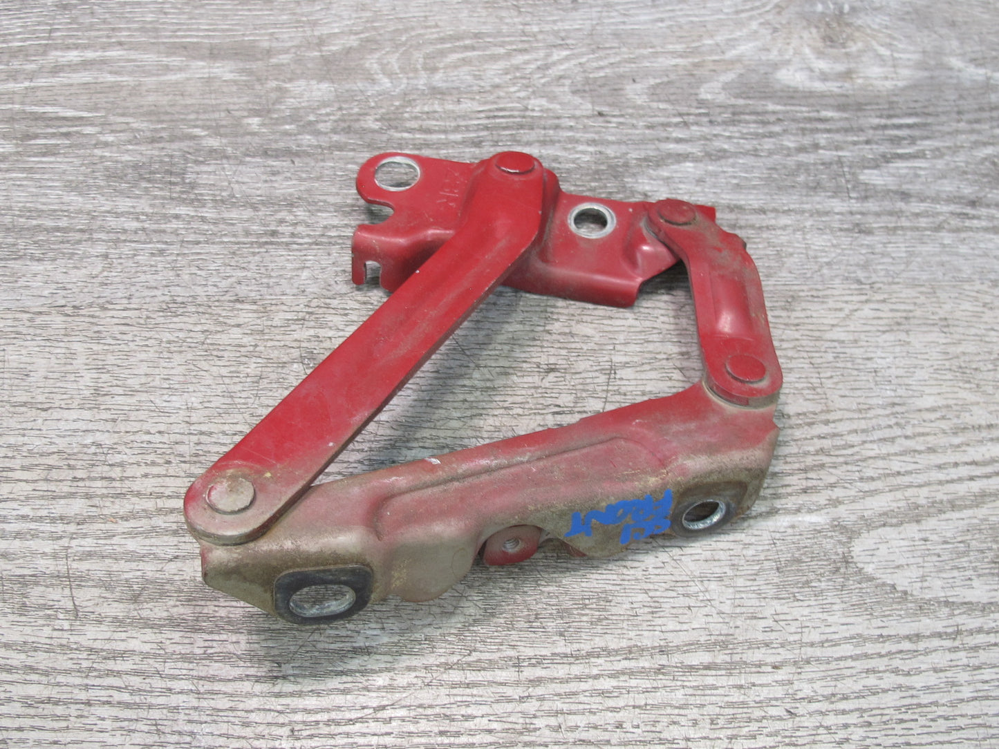 92-00 Lexus JZZ31L SC400 SC300 Set of 2 Front Left & Right Hood Hinge RED OEM