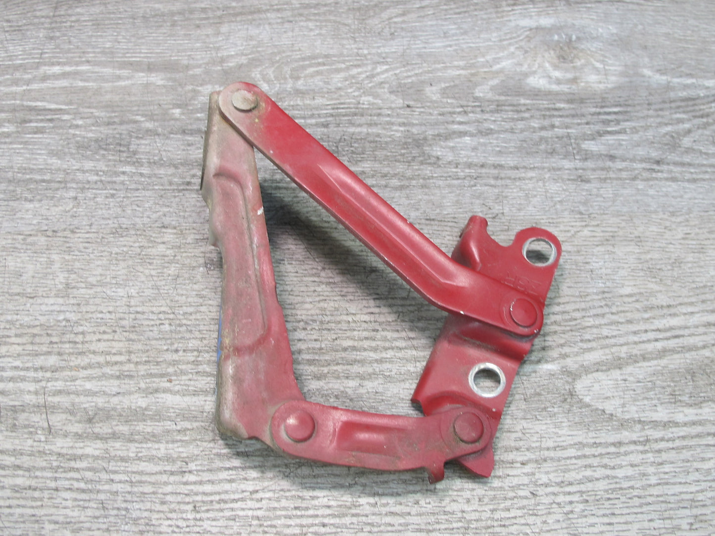 92-00 Lexus JZZ31L SC400 SC300 Set of 2 Front Left & Right Hood Hinge RED OEM