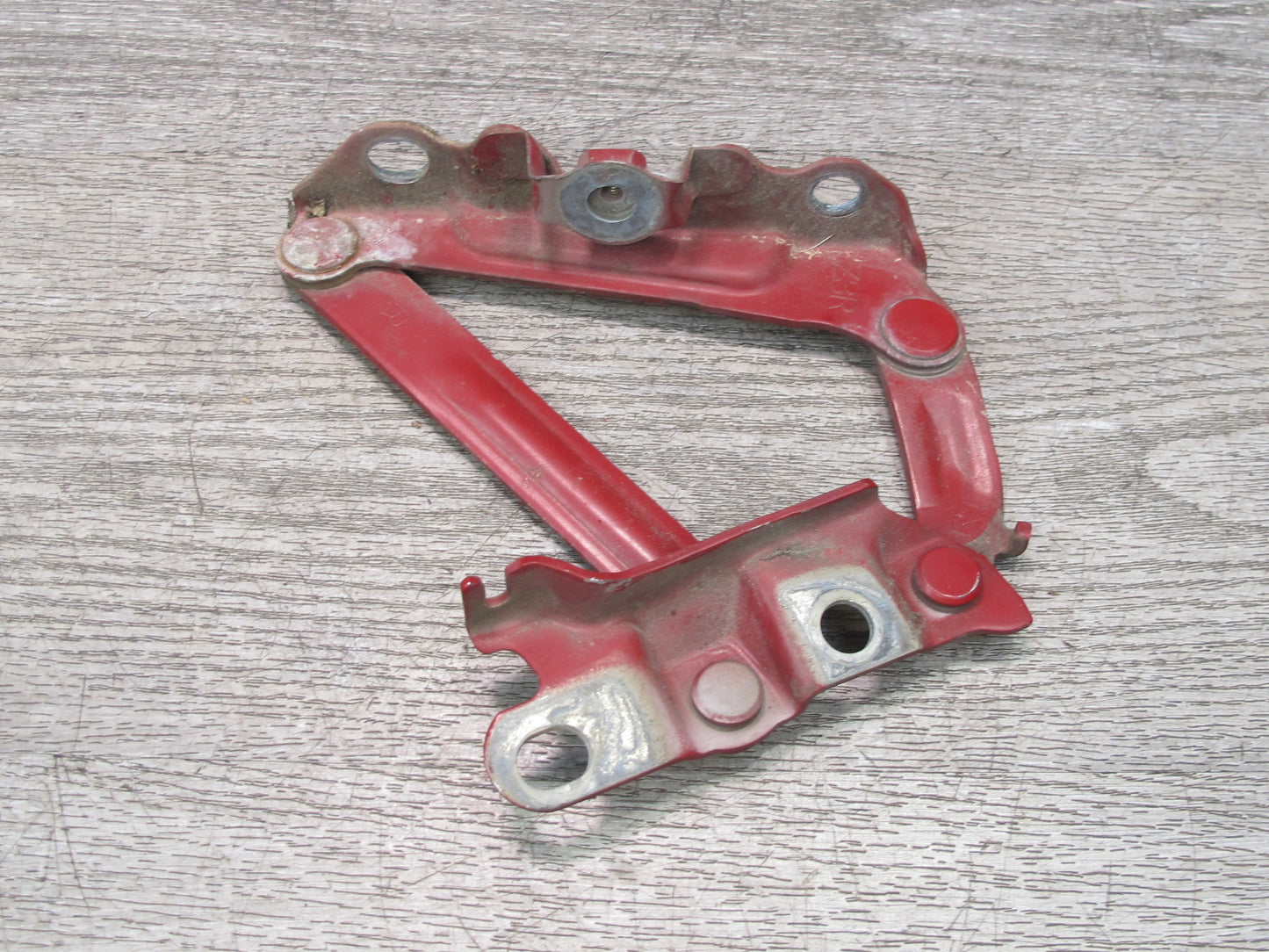 92-00 Lexus JZZ31L SC400 SC300 Set of 2 Front Left & Right Hood Hinge RED OEM