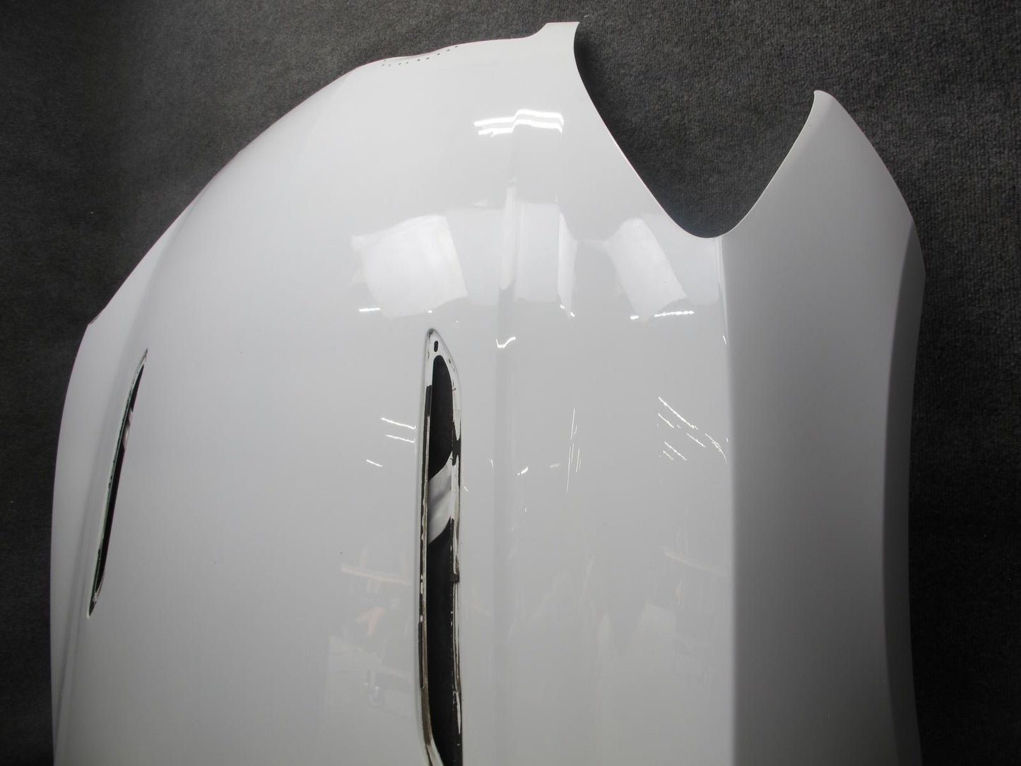 07-10 Saturn SKY Front Hood Bonnet Shell Panel Cover Polar White OEM
