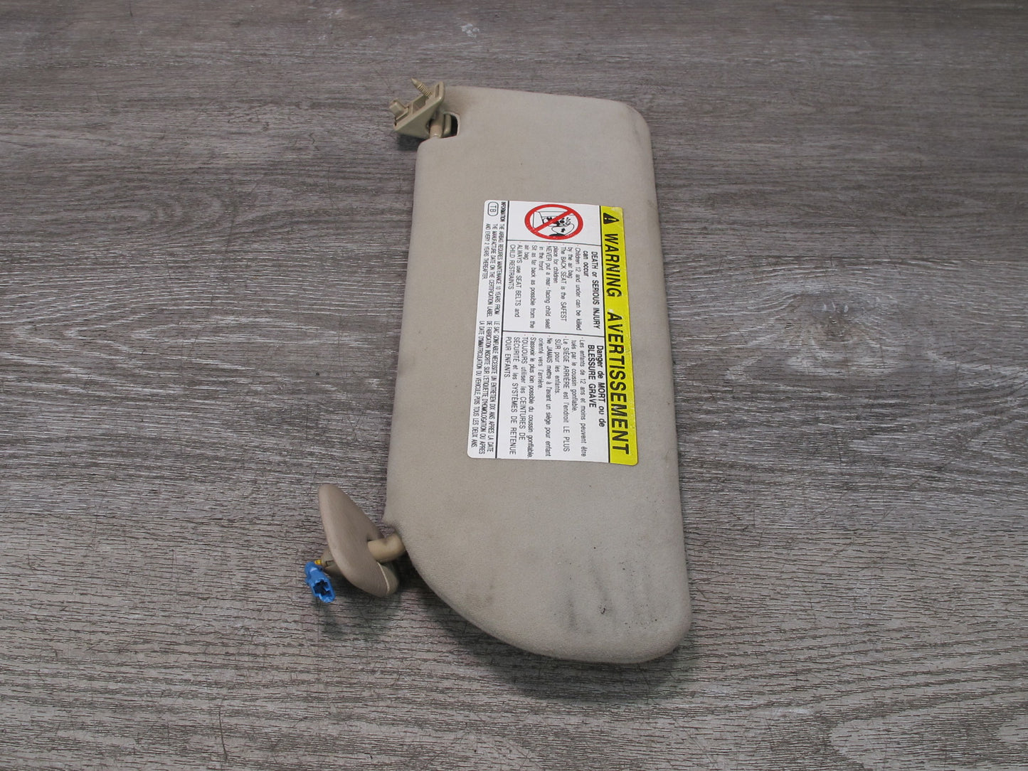 95-98 Lexus JZZ31L SC400 SC300 Set of 2 Front Left Right Sun Visor Homelink OEM