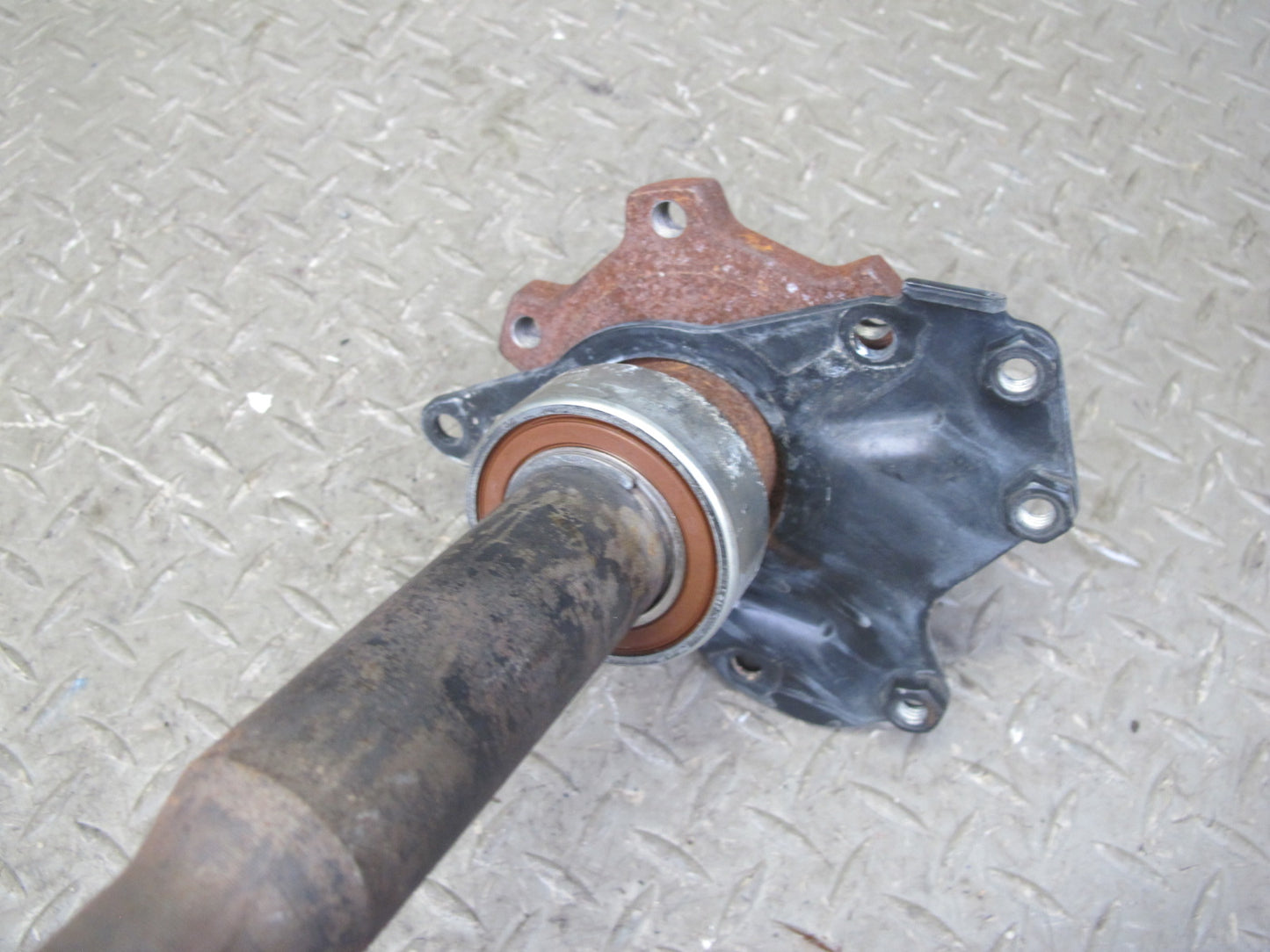 2015-2018 Porsche Macan Transmission Front Axle Shaft w Flange 0B4409175D