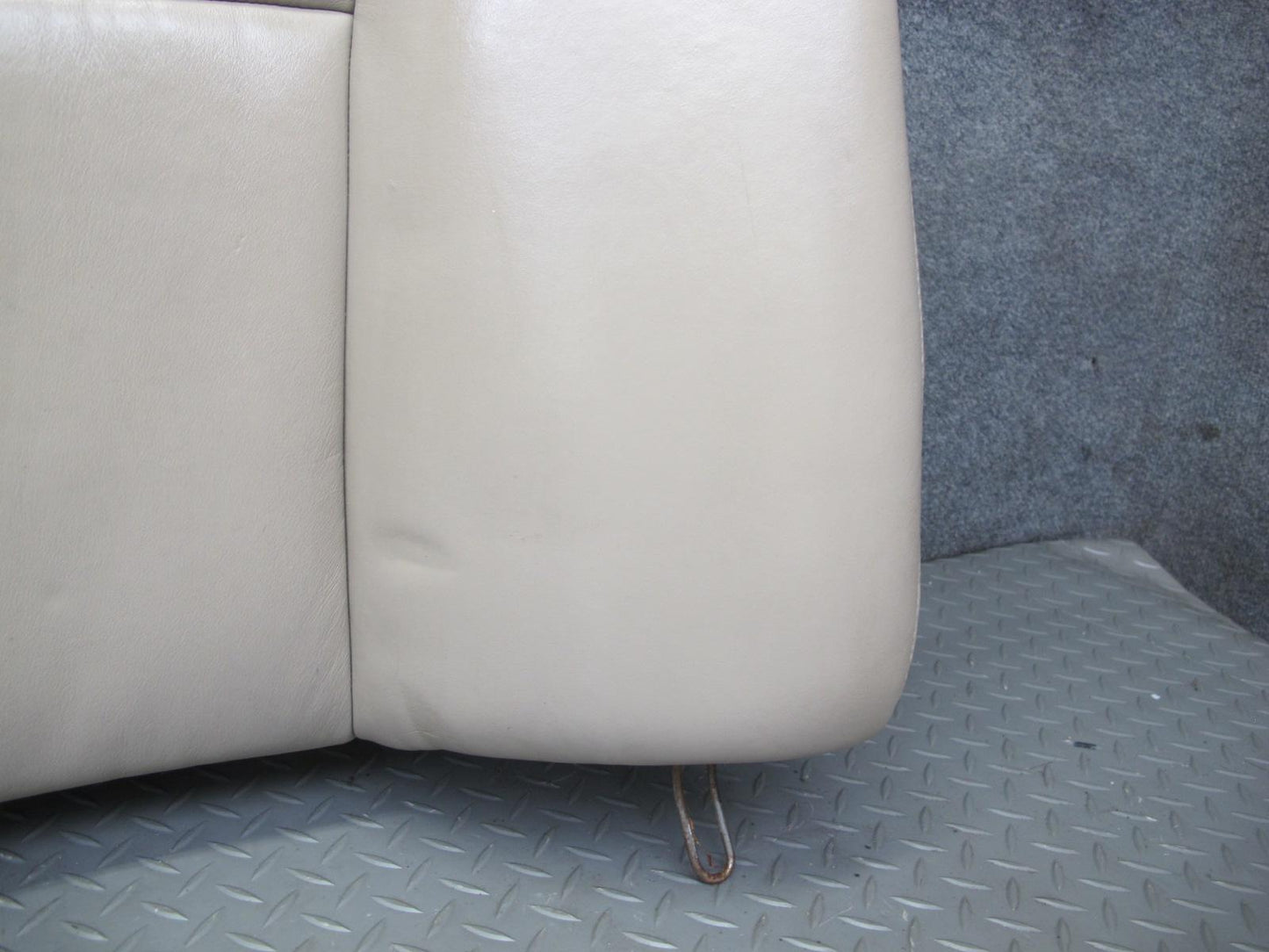 97-98 Lexus JZZ31L SC400 SC300 Rear Leather Seat Upper Cushion Ivory OEM