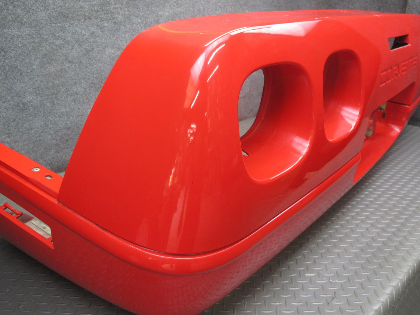 91-96 Chevrolet Corvette C4 Rear Bumper Cover Torch RED OEM