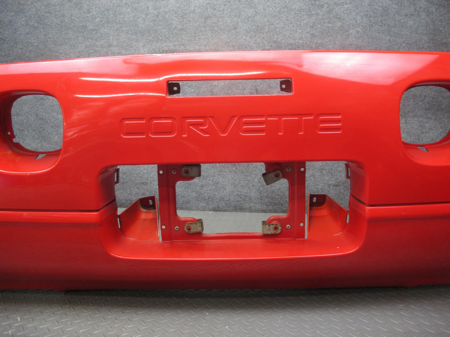 91-96 Chevrolet Corvette C4 Rear Bumper Cover Torch RED OEM