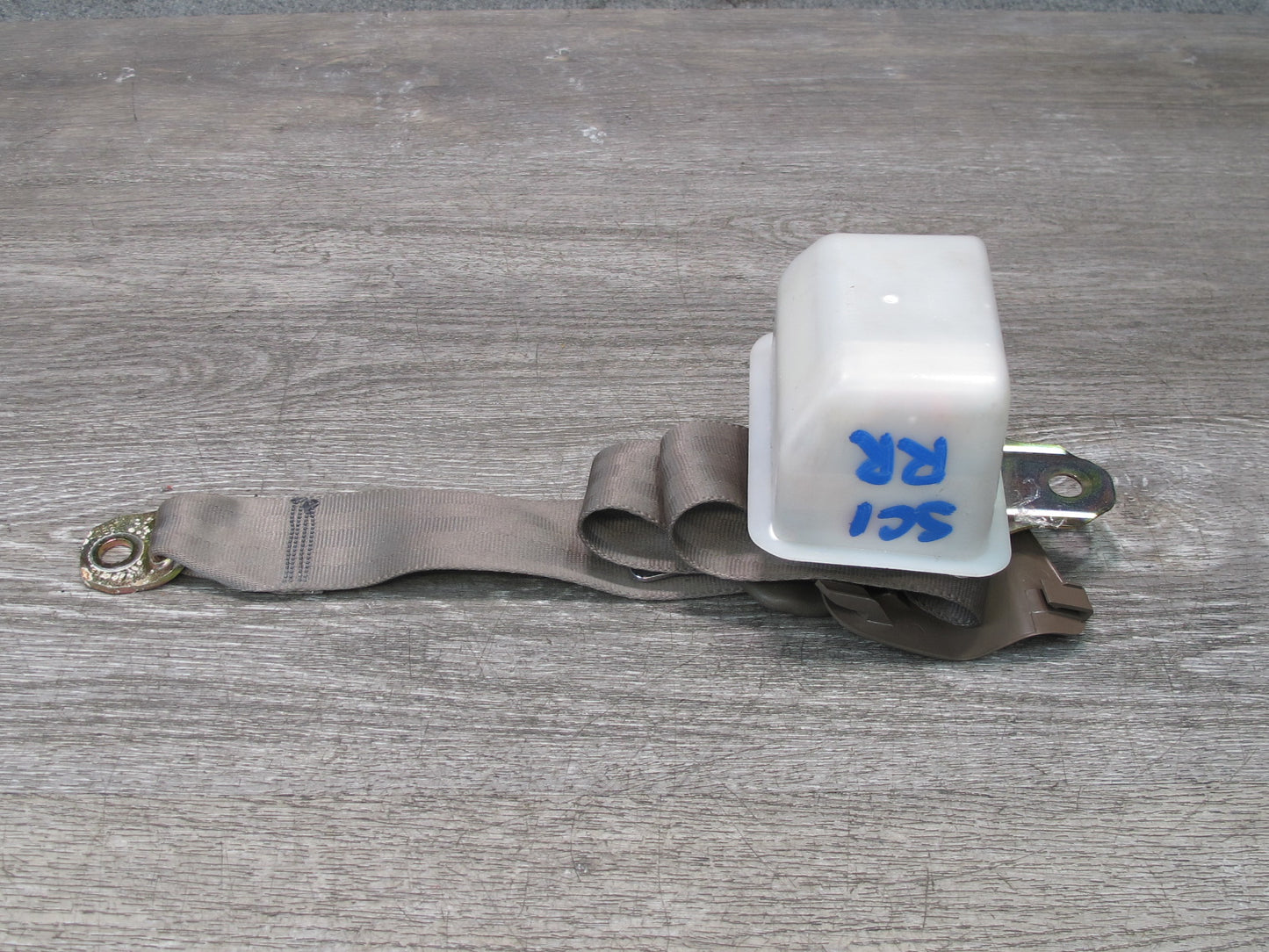 97-00 LEXUS SC300 SC400 REAR RIGHT & LEFT SIDE SEATBELT RETRACTOR SET OEM