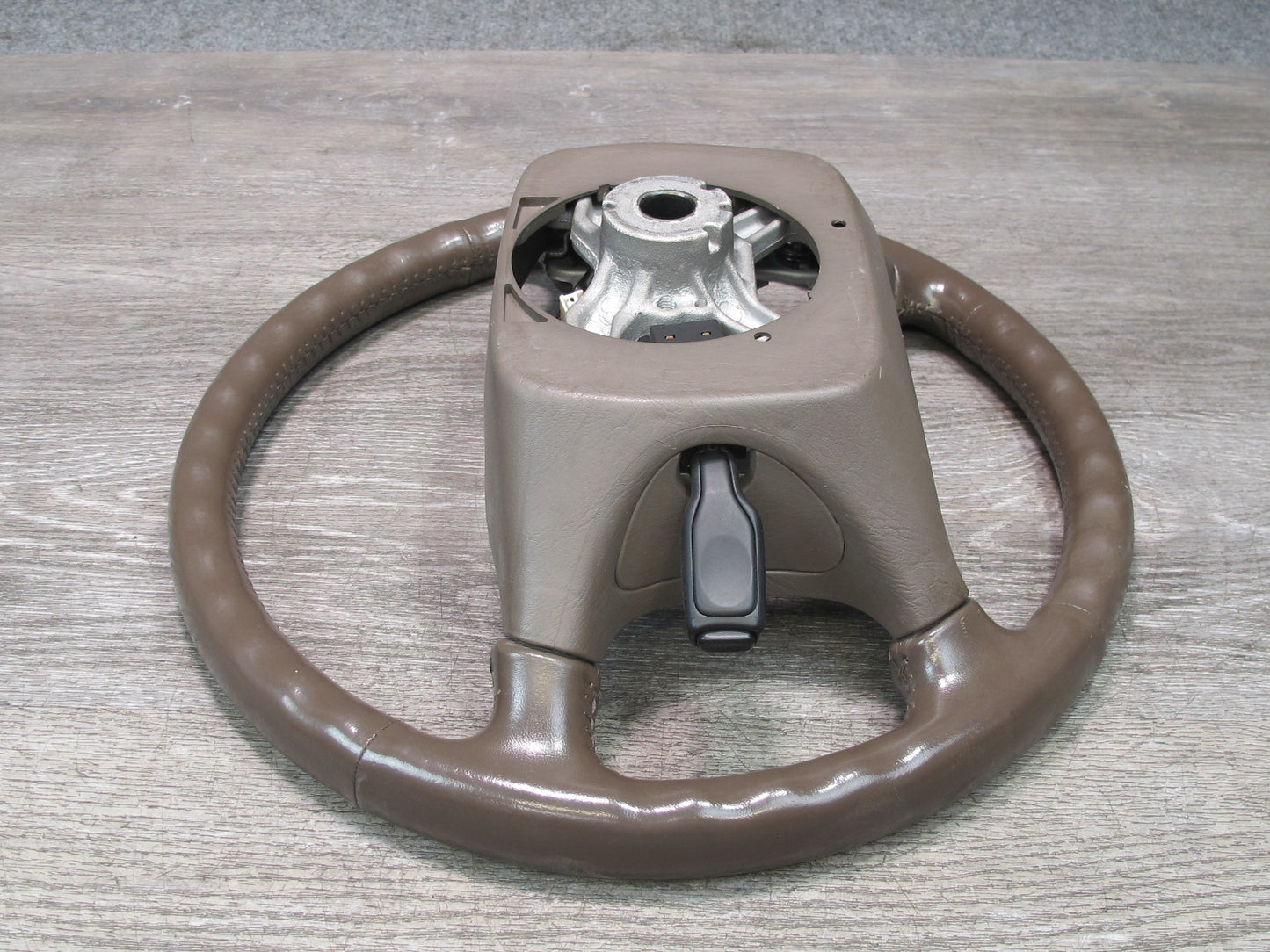 97-98 Lexus JZZ31L SC400 SC300 Leather Steering w Cruise Switch Brown OEM