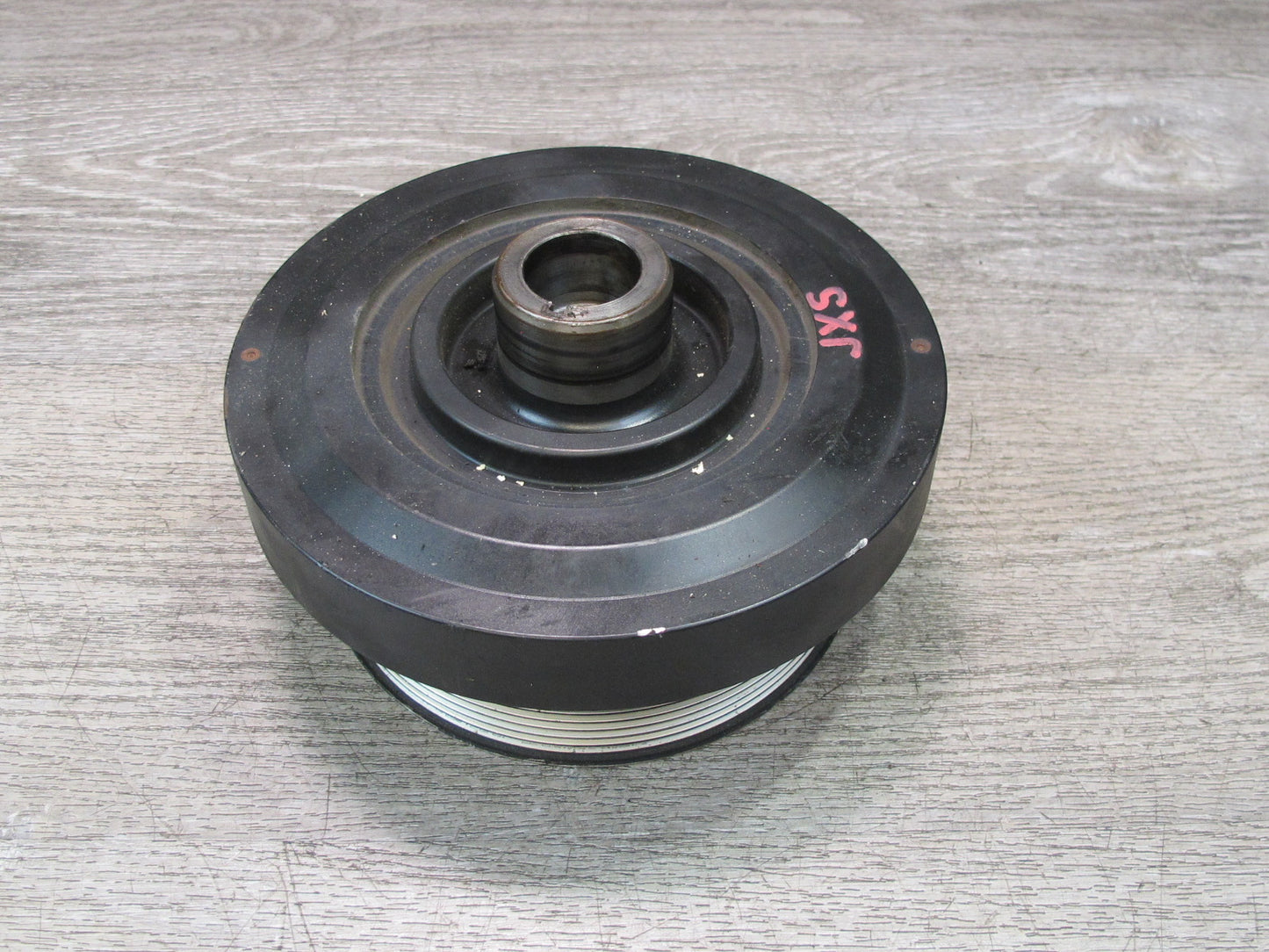 10-14 BMW E71 X6M Crankshaft Pulley Harmonic Balancer Vibration Damper 7572566