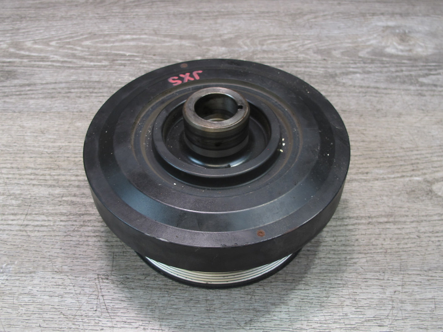 10-14 BMW E71 X6M Crankshaft Pulley Harmonic Balancer Vibration Damper 7572566