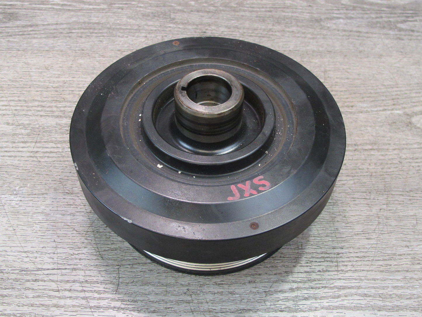 10-14 BMW E71 X6M Crankshaft Pulley Harmonic Balancer Vibration Damper 7572566
