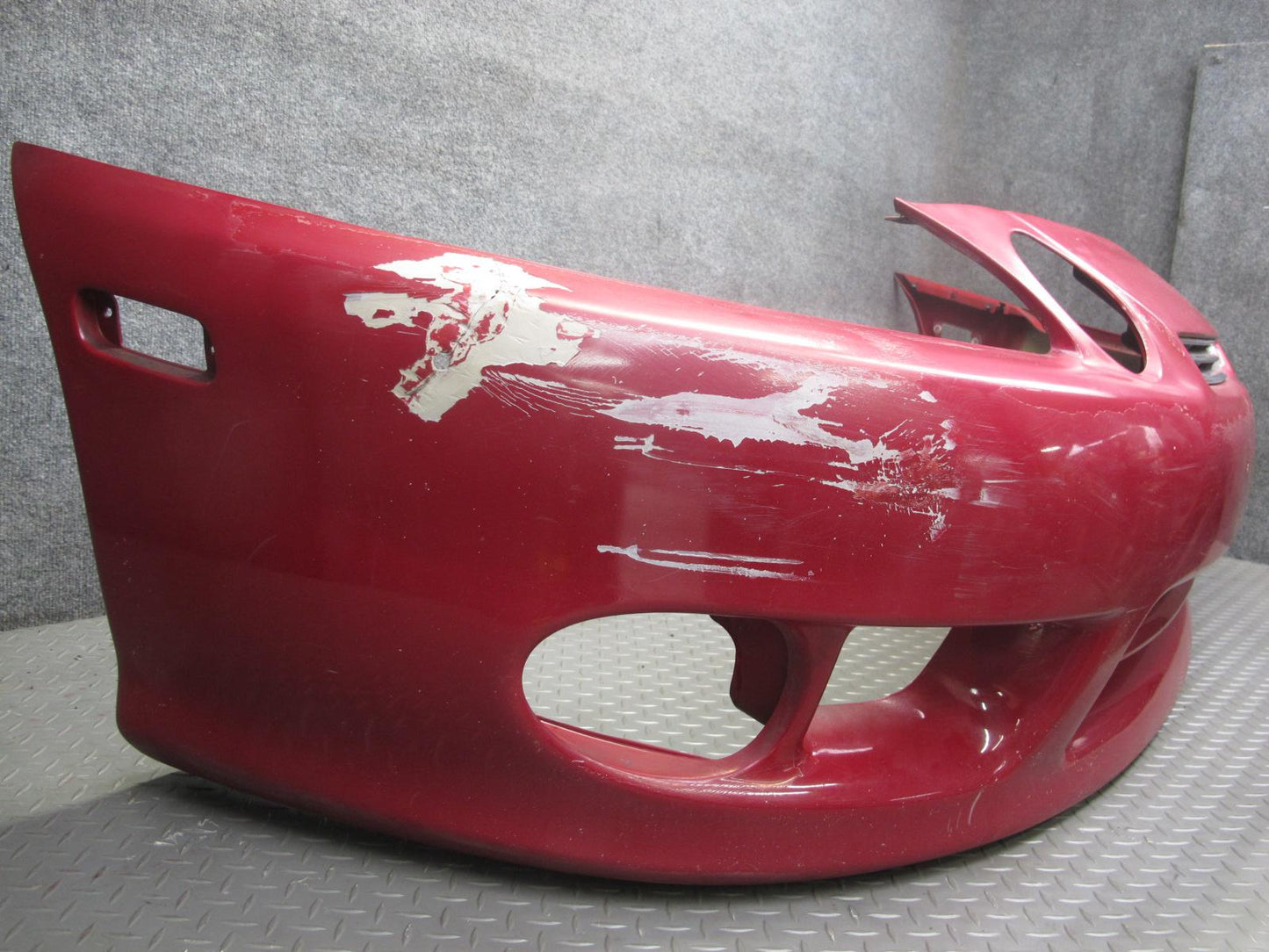 97-00 Lexus JZZ31L SC400 SC300 Front Bumper Cover RED w Foam OEM