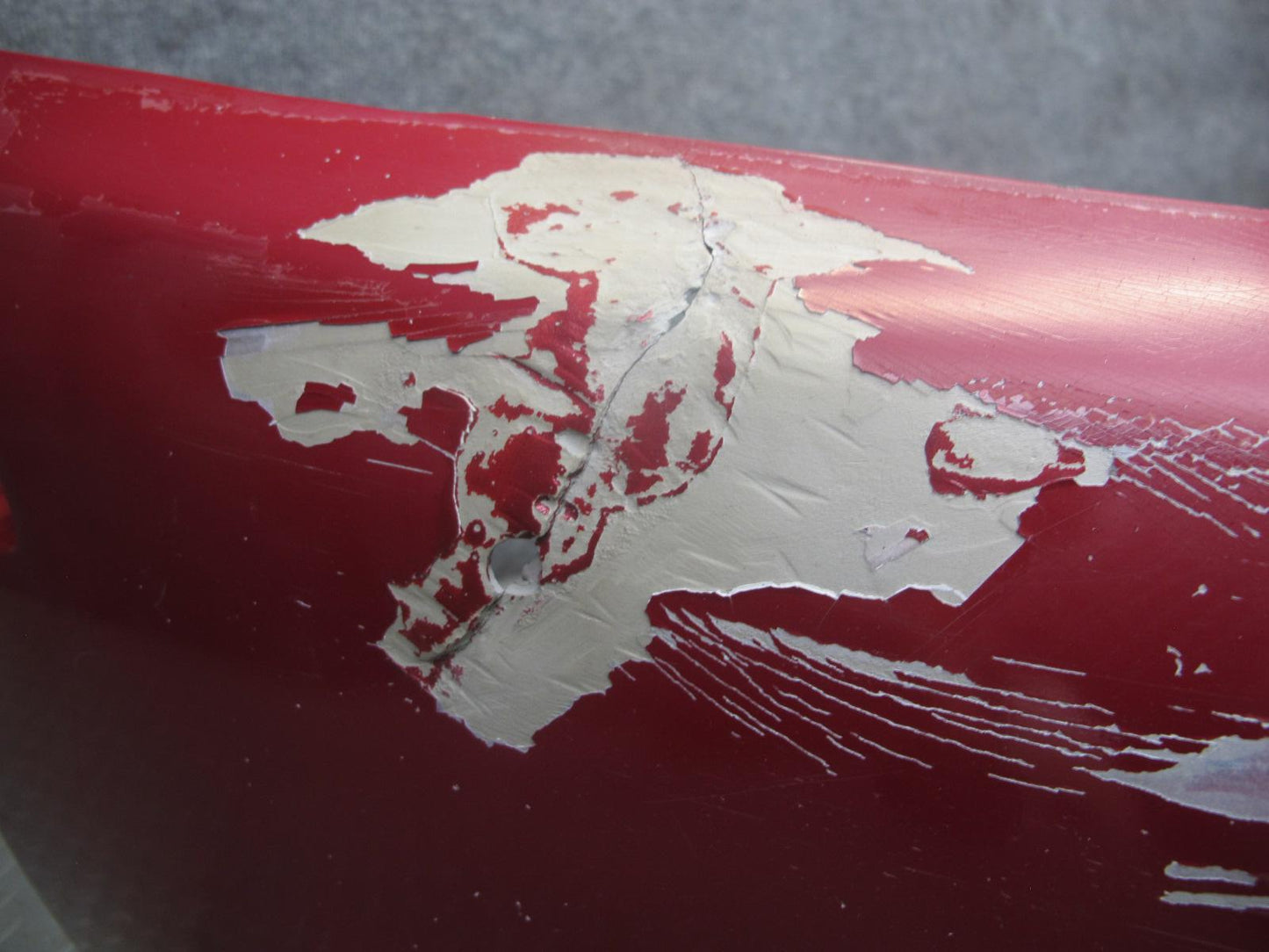 97-00 Lexus JZZ31L SC400 SC300 Front Bumper Cover RED w Foam OEM
