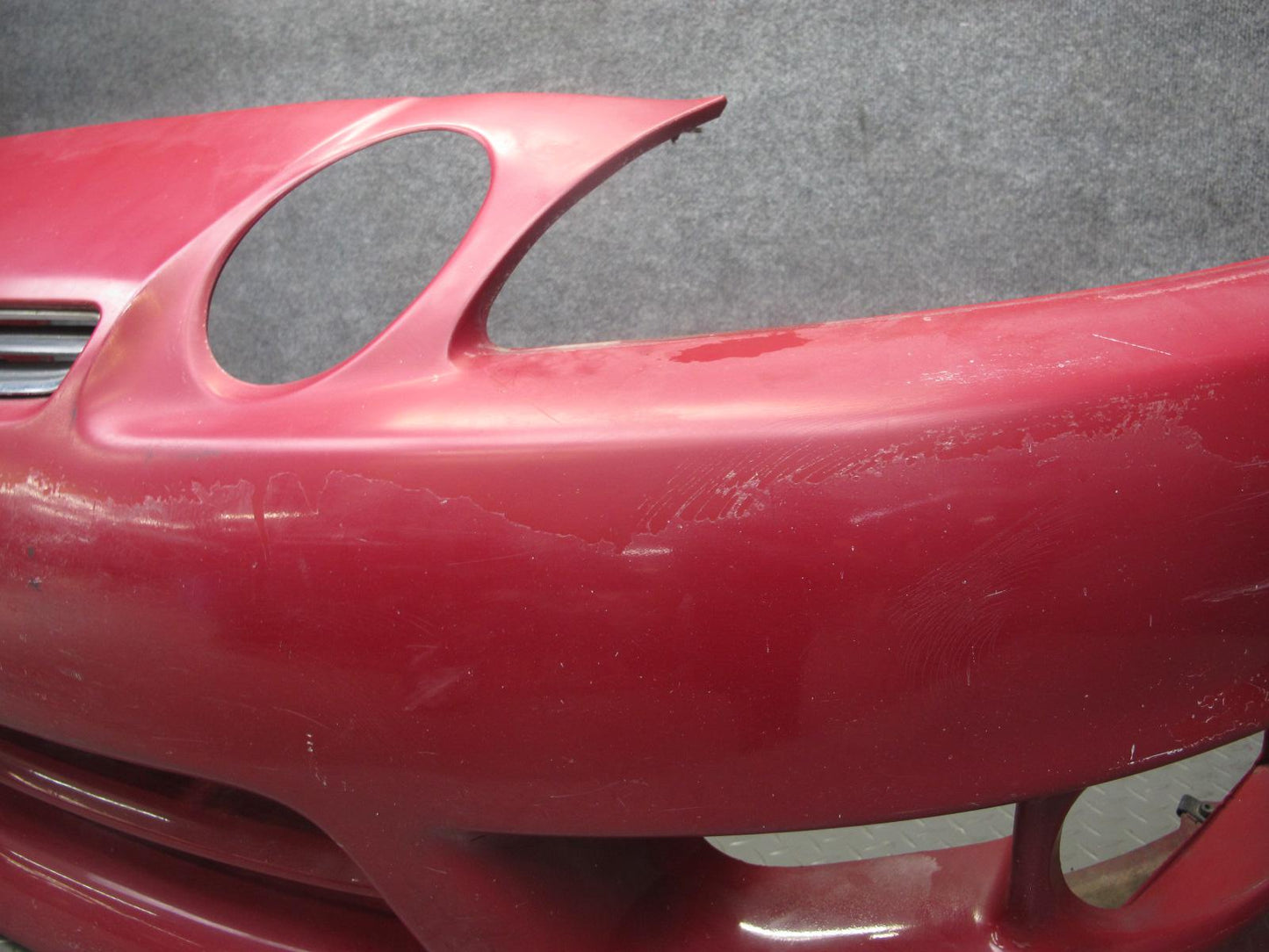 97-00 Lexus JZZ31L SC400 SC300 Front Bumper Cover RED w Foam OEM