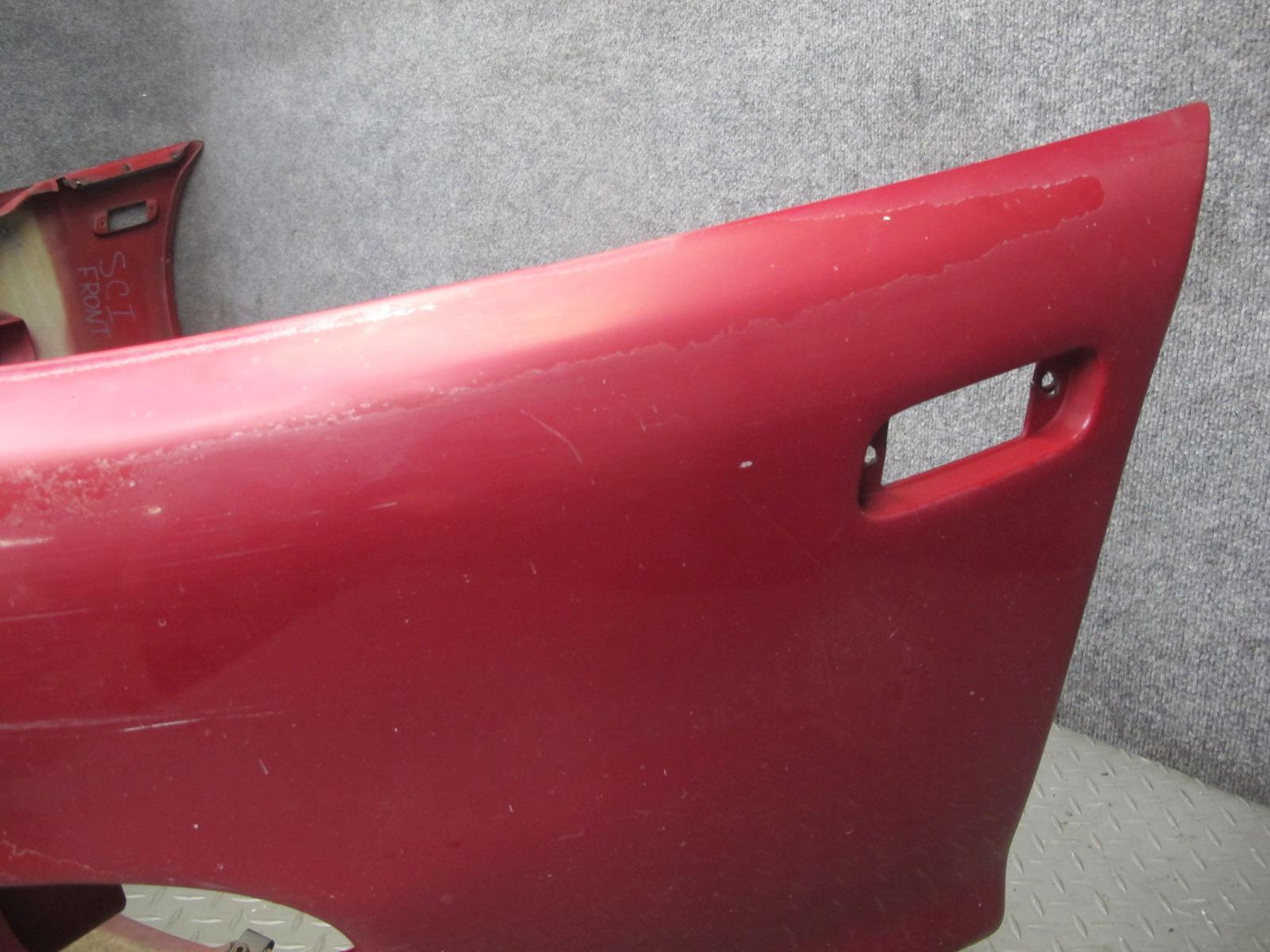 97-00 Lexus JZZ31L SC400 SC300 Front Bumper Cover RED w Foam OEM