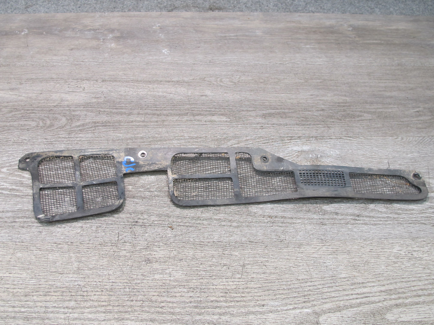 84-96 Chevrolet Corvette C4 Windshield Cowl Drain Screen Grille Trim Set OEM