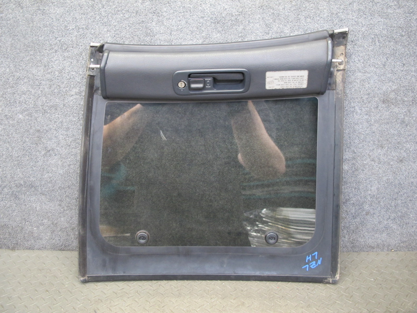 90-95 Nissan Z32 300ZX 2+0 Left T-top Roof Glass Panel Cover Silver OEM