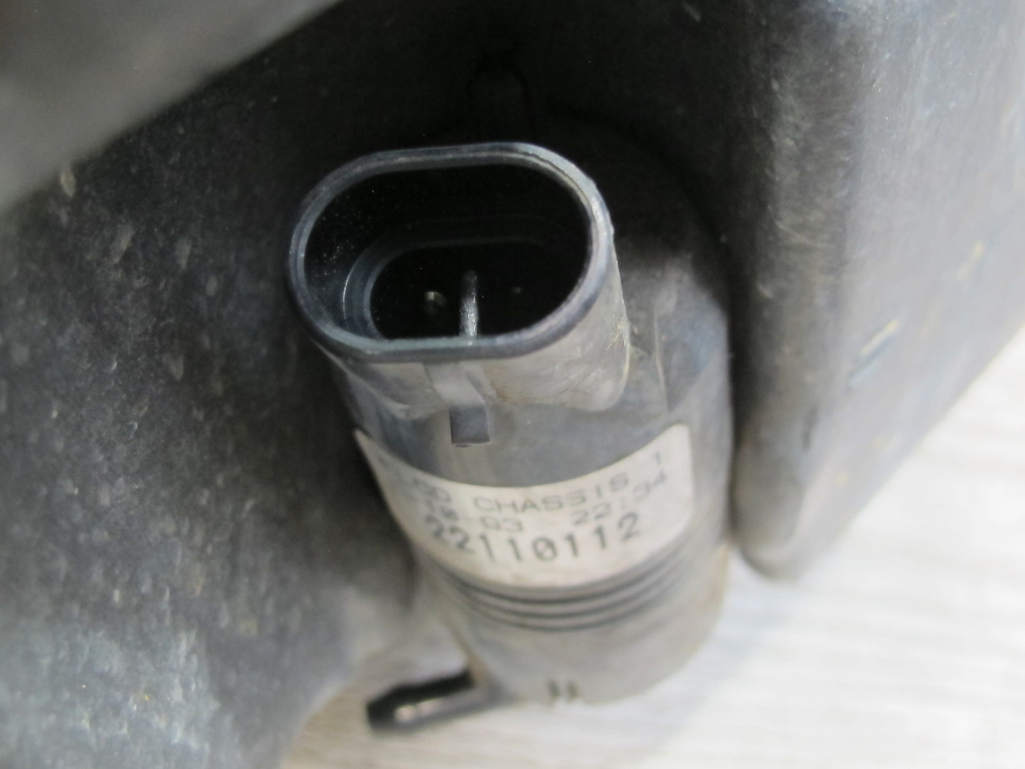 92-96 Chevrolet Corvette C4 Windshield Washer Fluid Reservoir Tank w Pump OEM