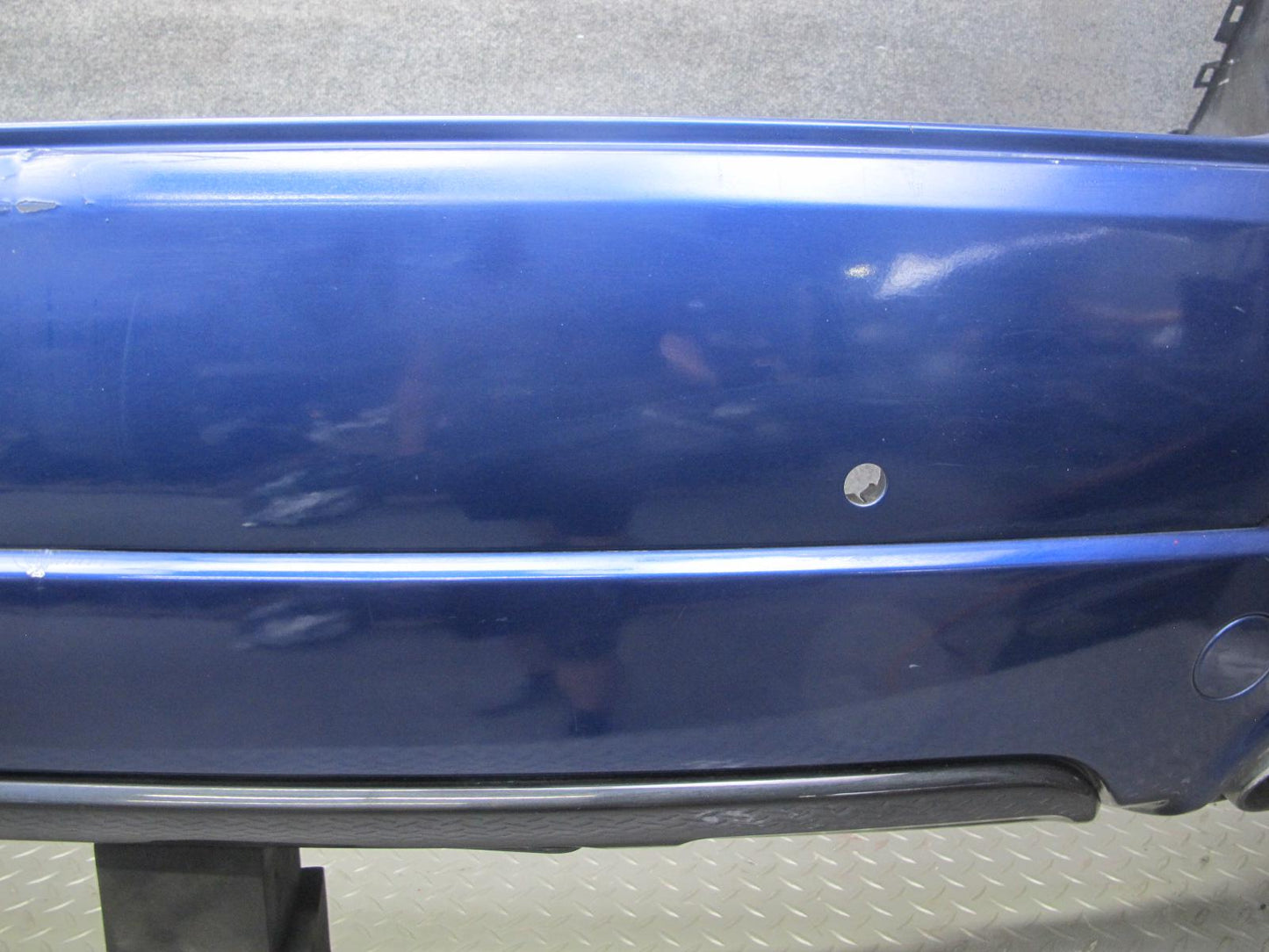 2017-2020 Maserati Levante M161 Rear Bumper Cover W/o PDC Sensors Blue