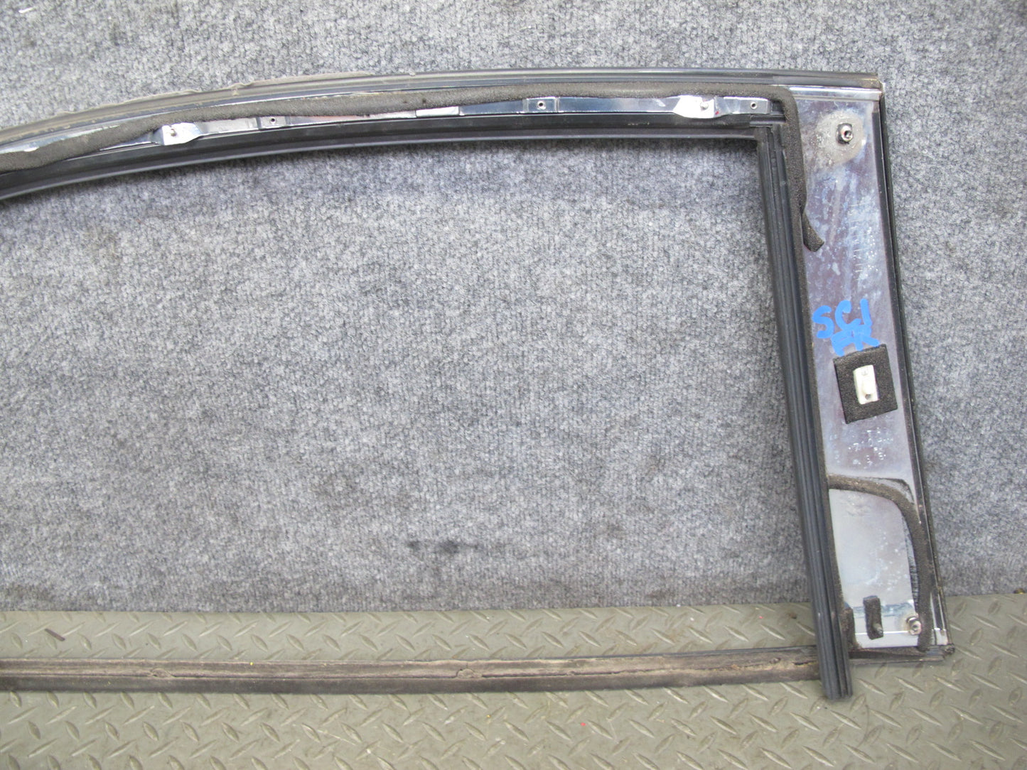 92-00 Lexus JZZ31L SC400 SC300 Set of 2 Door Window Frame Trim Molding OEM