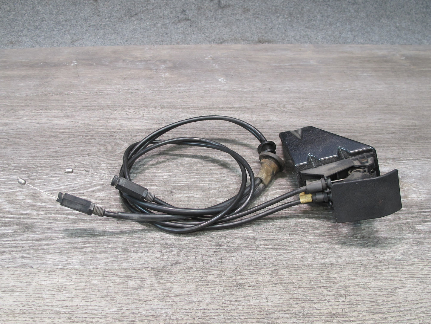 90-96 Chevrolet Corvette C4 Hood Lock Release Handle & Cable Set OEM
