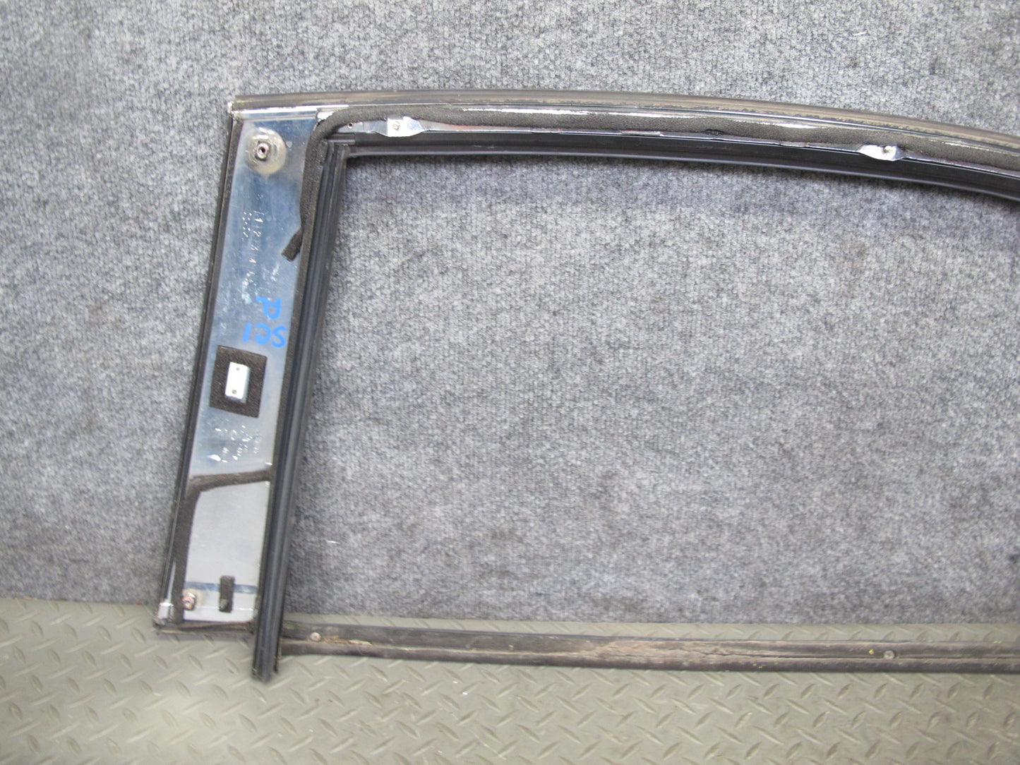 92-00 Lexus JZZ31L SC400 SC300 Set of 2 Door Window Frame Trim Molding OEM
