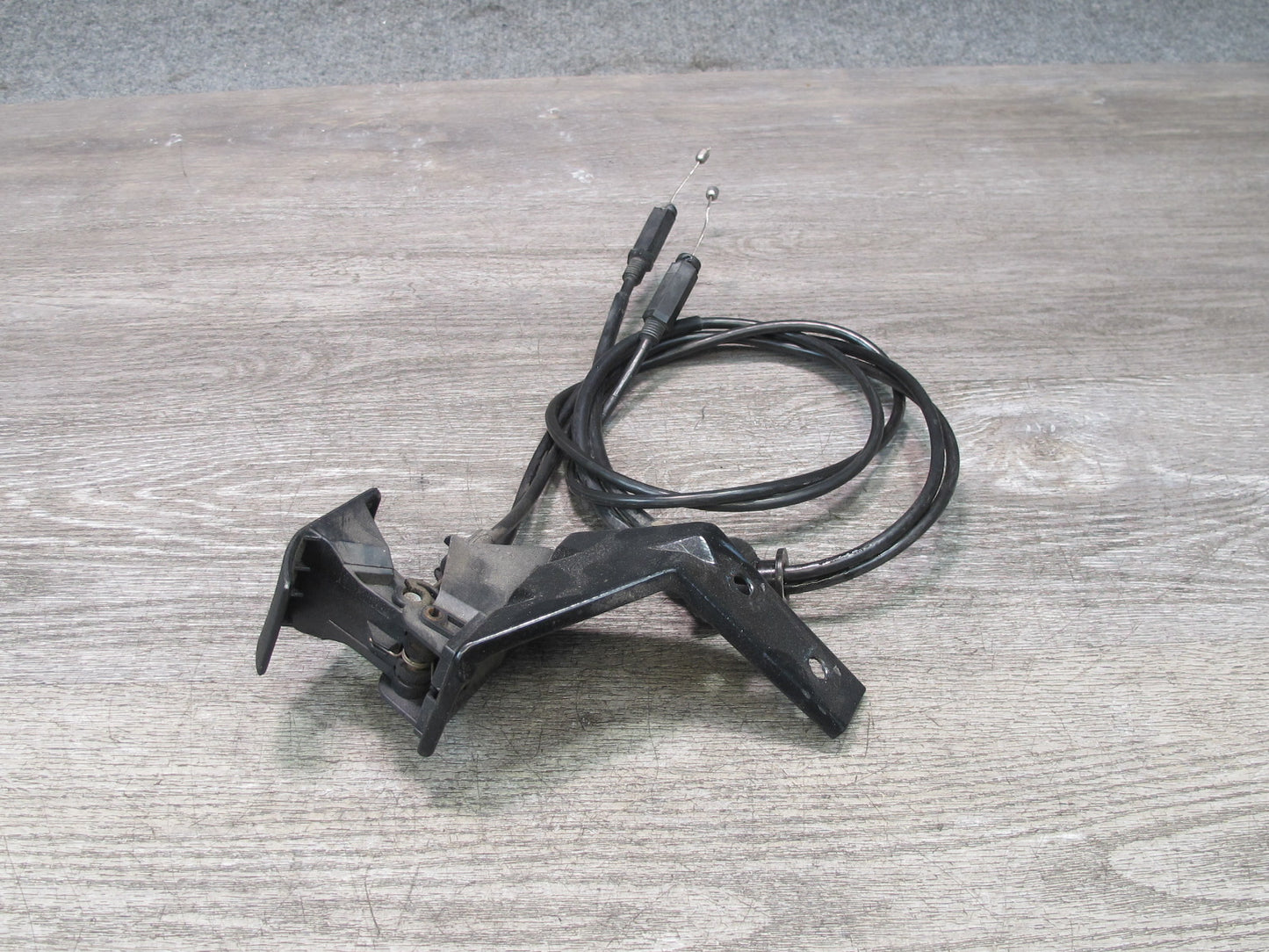 90-96 Chevrolet Corvette C4 Hood Lock Release Handle & Cable Set OEM