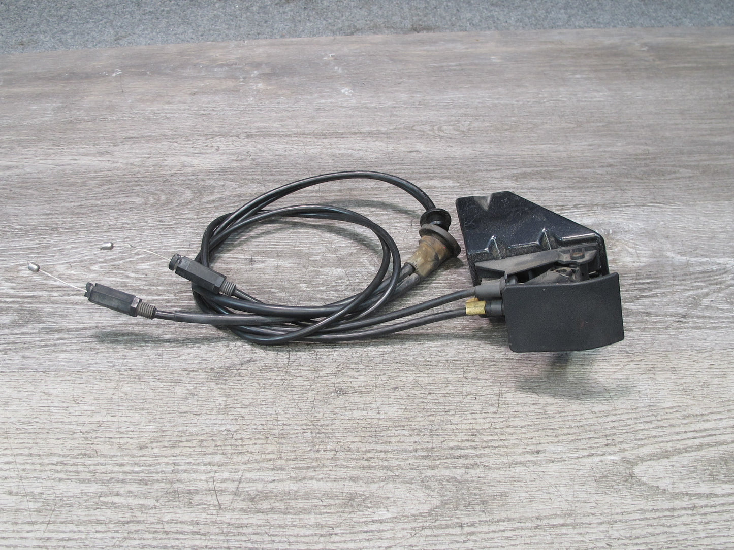 90-96 Chevrolet Corvette C4 Hood Lock Release Handle & Cable Set OEM