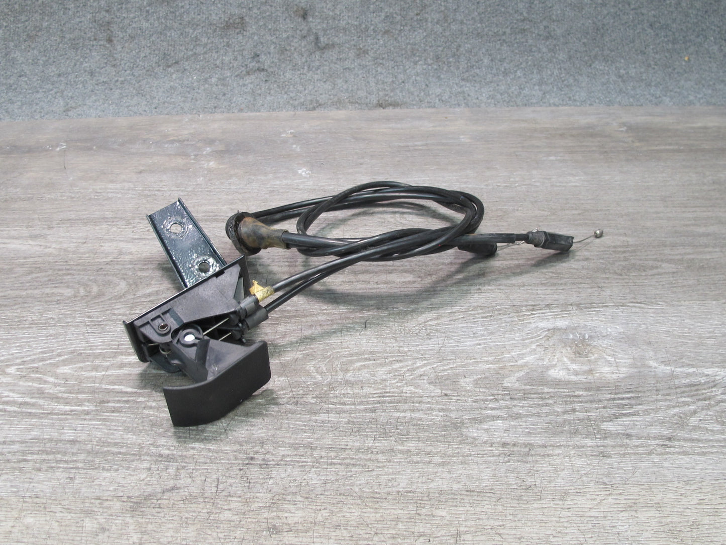 90-96 Chevrolet Corvette C4 Hood Lock Release Handle & Cable Set OEM