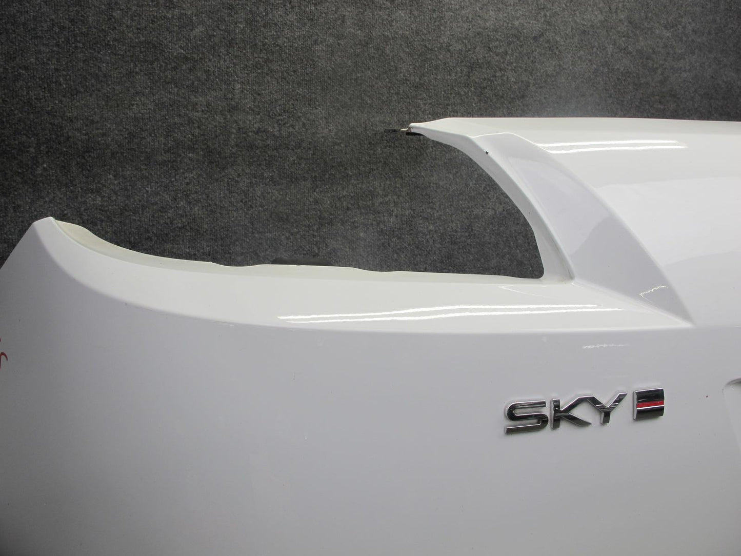 07-10 Saturn SKY RED Line 2.0L Turbo Rear Bumper Cover Polar White OEM