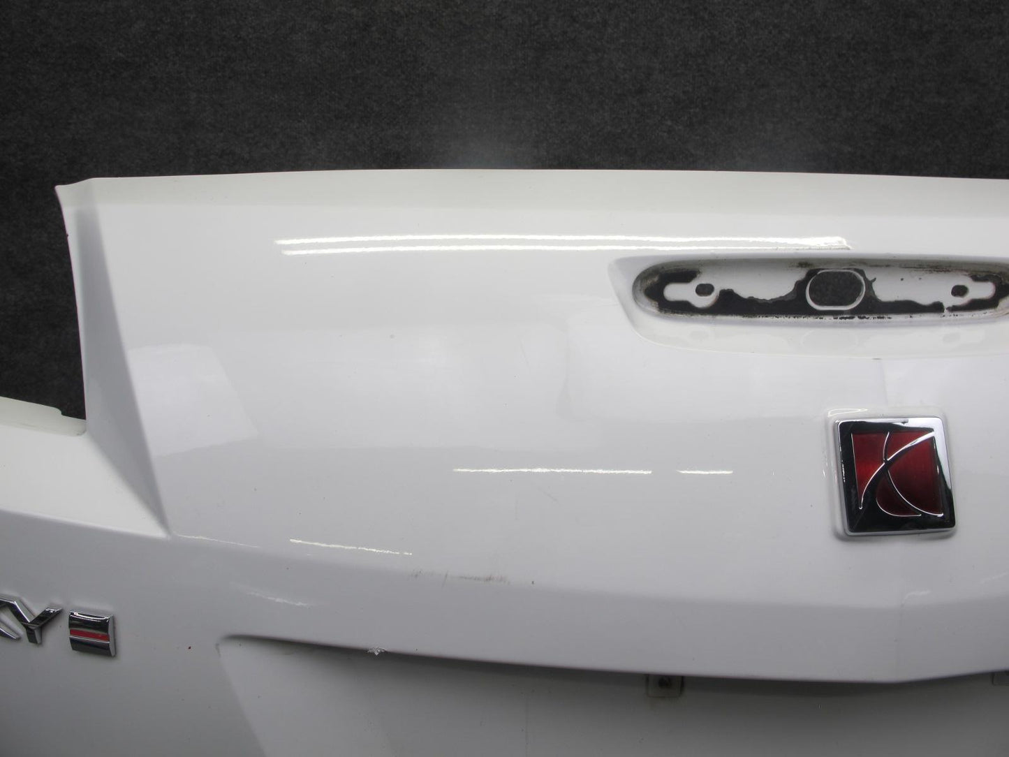 07-10 Saturn SKY RED Line 2.0L Turbo Rear Bumper Cover Polar White OEM