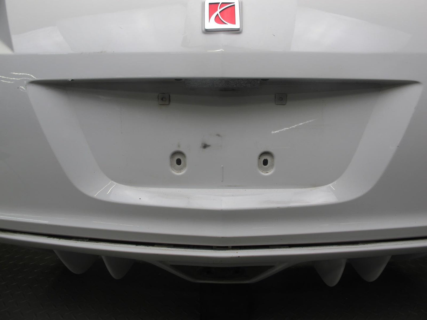 07-10 Saturn SKY RED Line 2.0L Turbo Rear Bumper Cover Polar White OEM