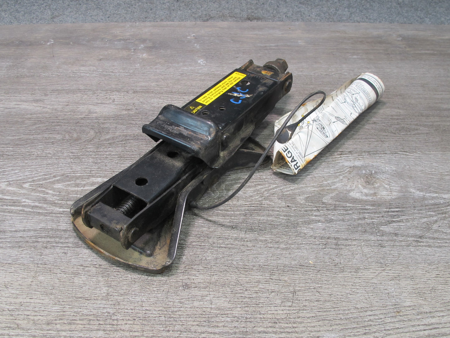 84-96 Chevrolet Corvette C4 Emergency Spare Tire Lift Jack OEM