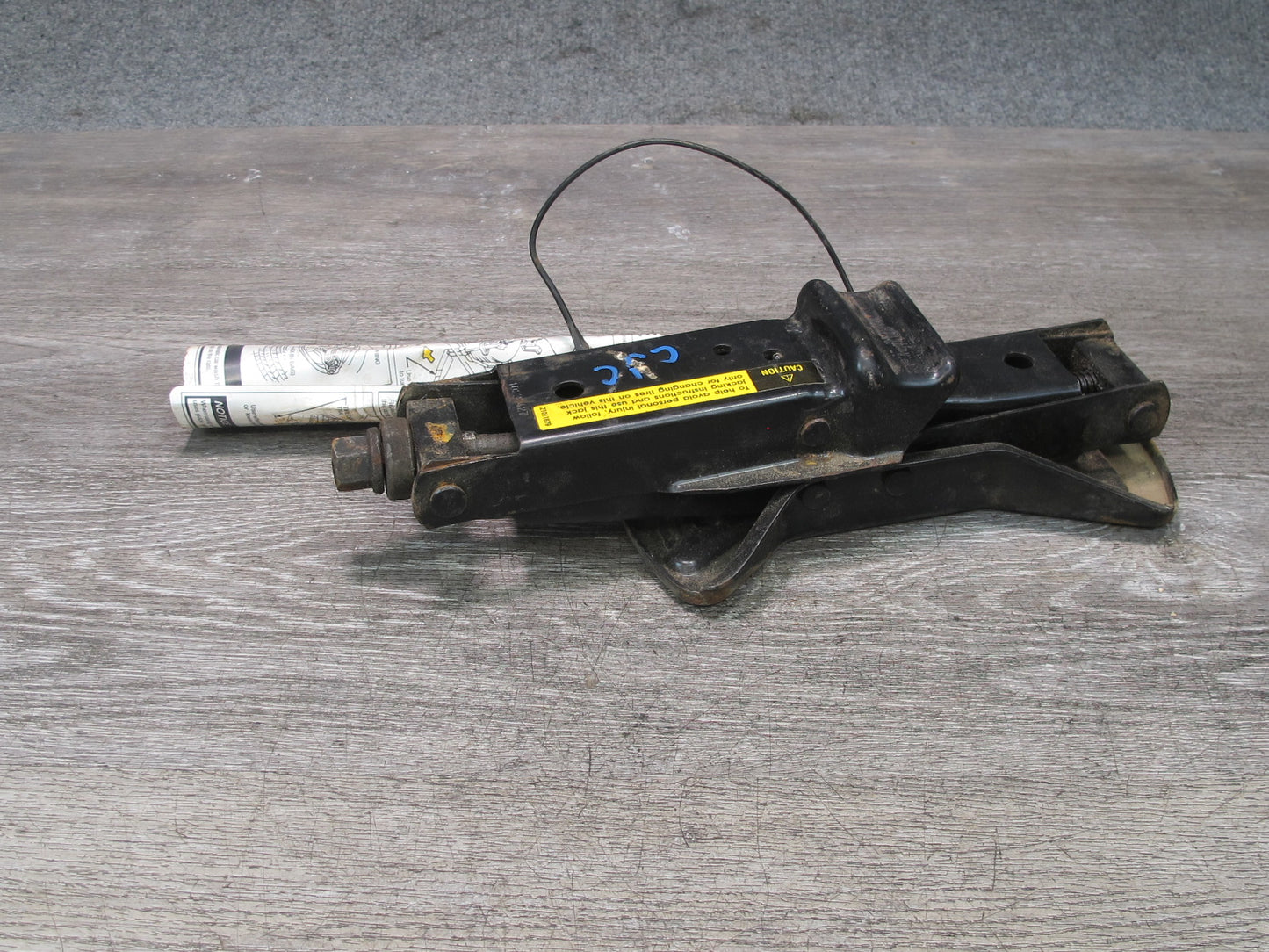 84-96 Chevrolet Corvette C4 Emergency Spare Tire Lift Jack OEM