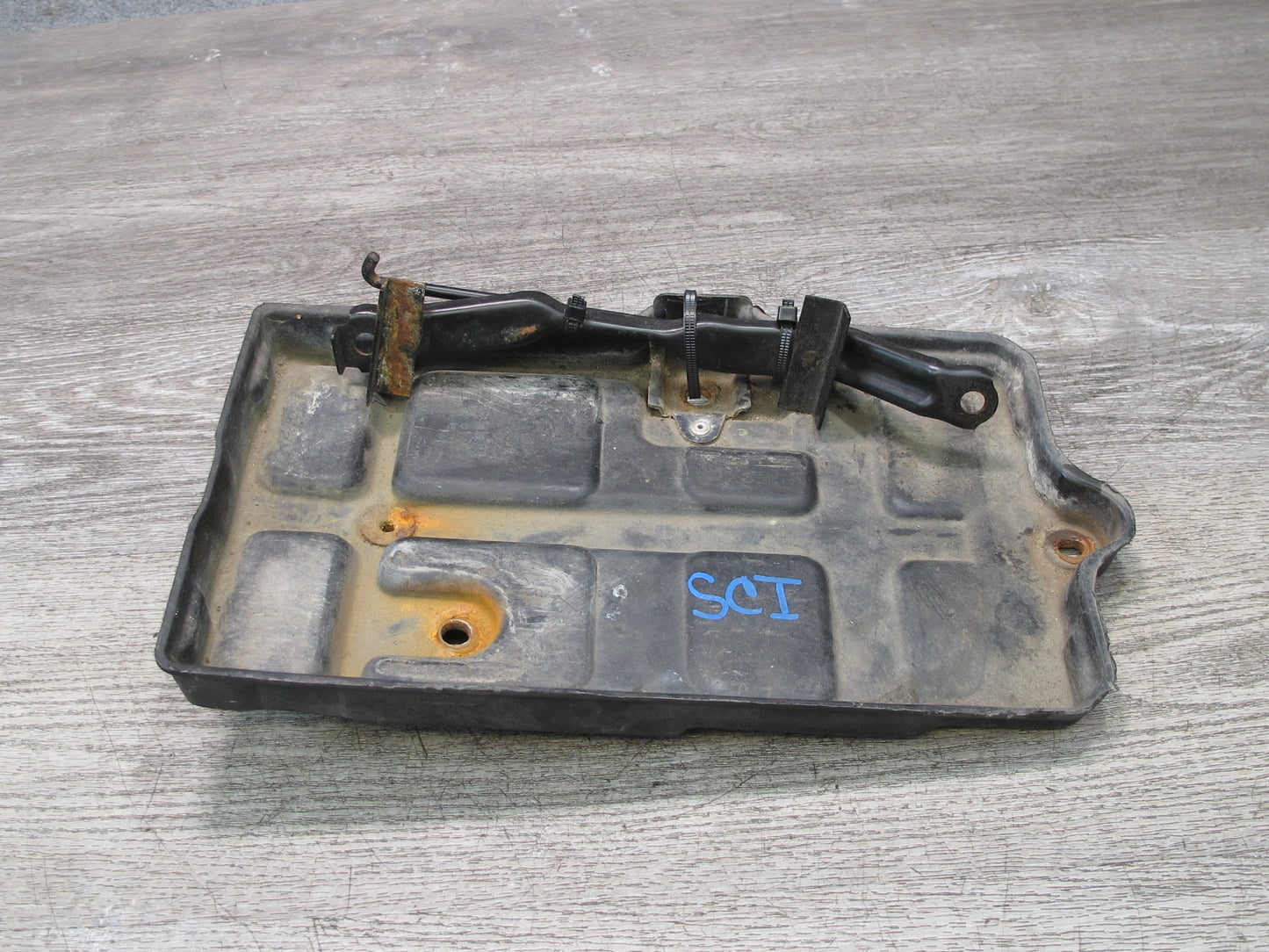 92-00 Lexus JZZ31L SC400 SC300 Battery Tray Holder Mount Bracket Set OEM