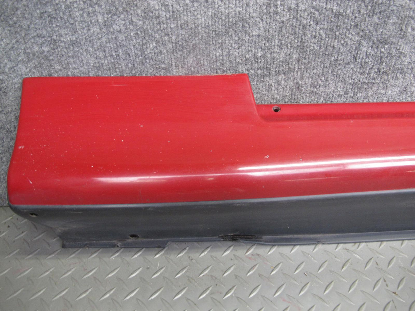 97-00 Lexus JZZ31L SC400 SC300 Set of 2 Side Skirt Rocker Panel Molding RED OEM