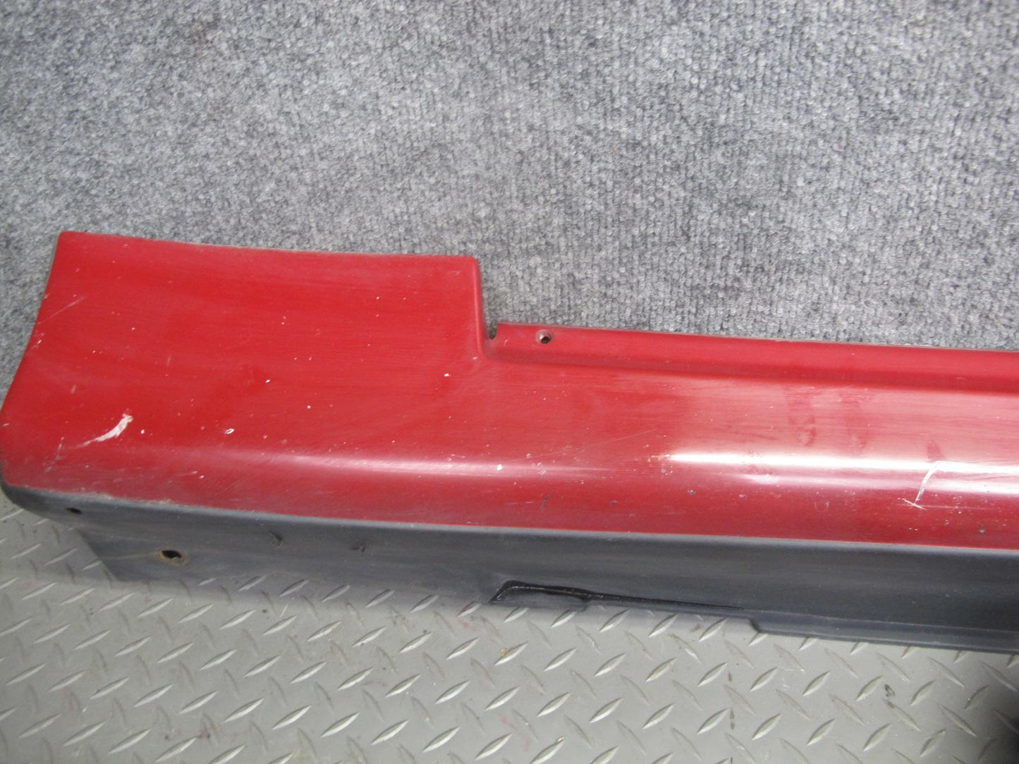 97-00 Lexus JZZ31L SC400 SC300 Set of 2 Side Skirt Rocker Panel Molding RED OEM