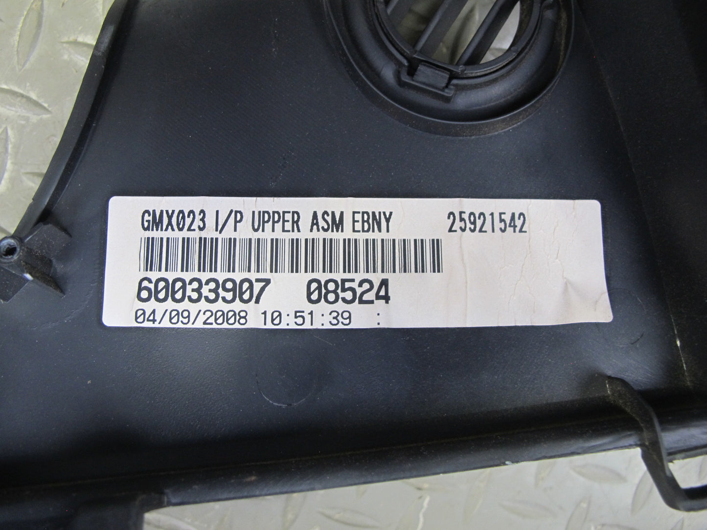 07-10 Saturn SKY Dashboard Dash Upper Instrument Trim Cover Panel OEM
