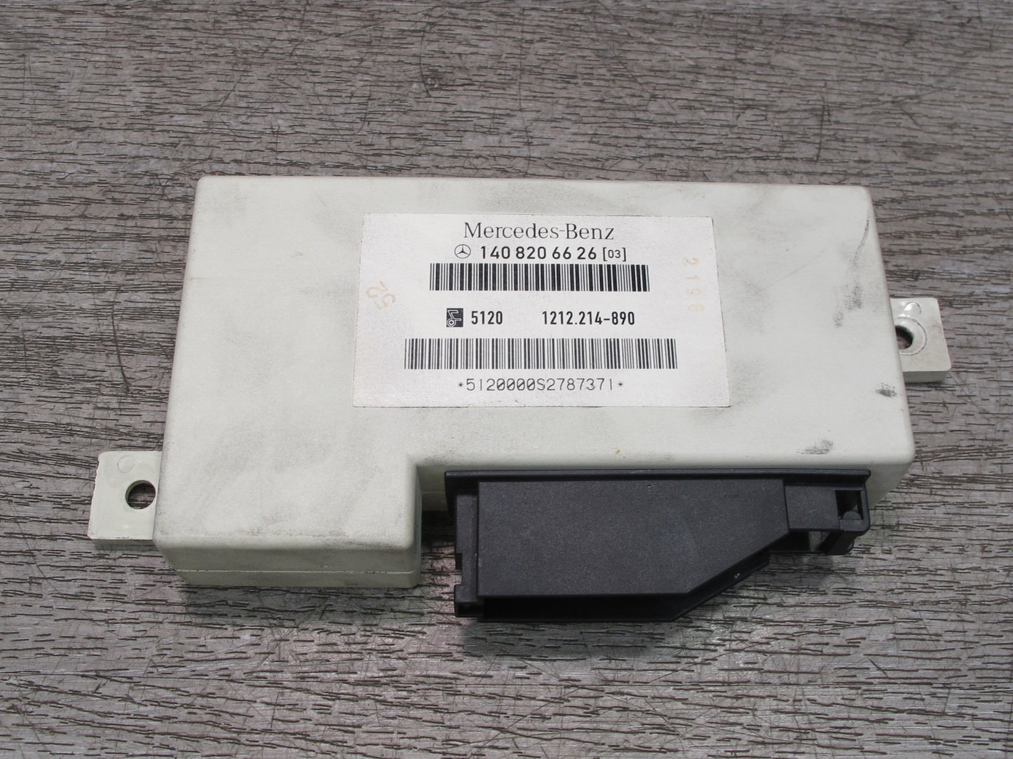 96-99 Mercedes W140 C140 Cl-class Anti Theft Locking Control Module 1408206626