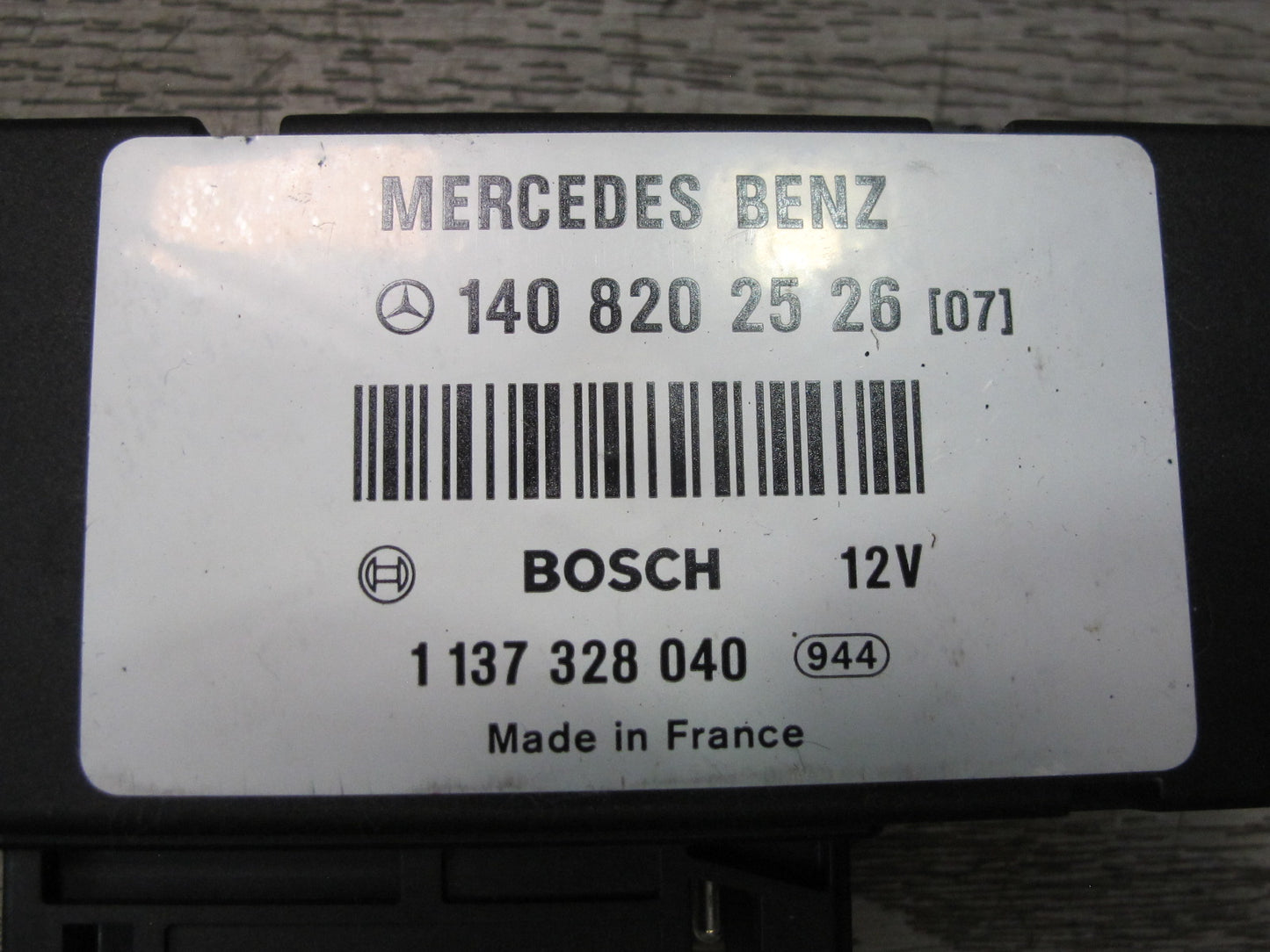 96-99 Mercedes W140 C140 CL Coupe Seat Belt Retractor Module 1408202526 OEM