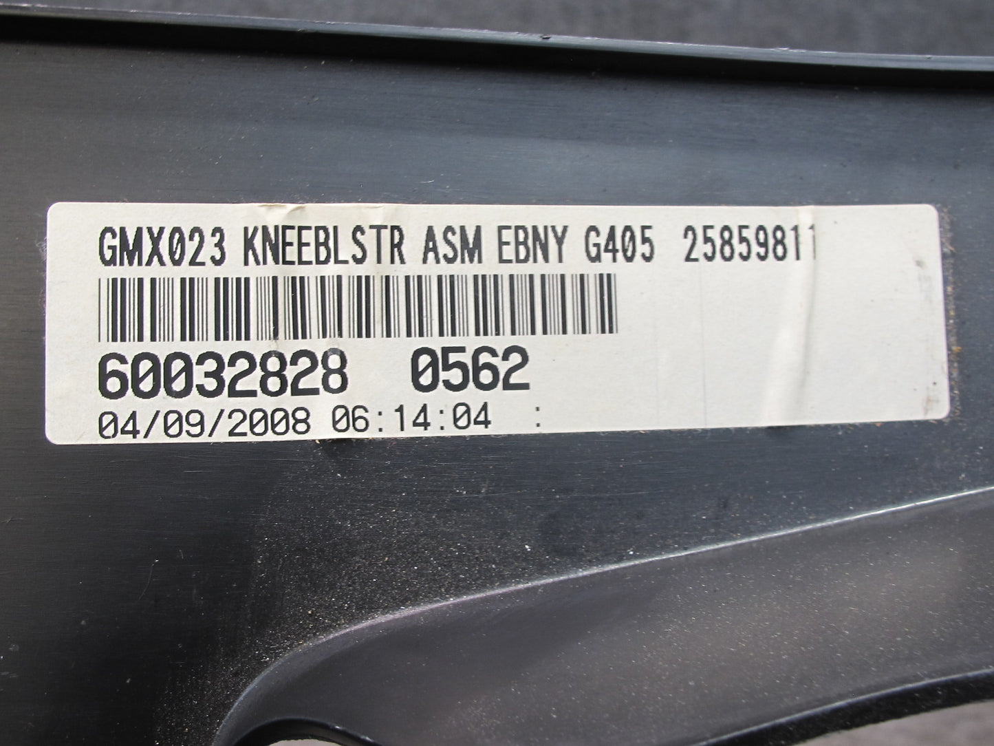 07-10 Saturn SKY Dash Left Lower Knee Trim Cover Panel OEM
