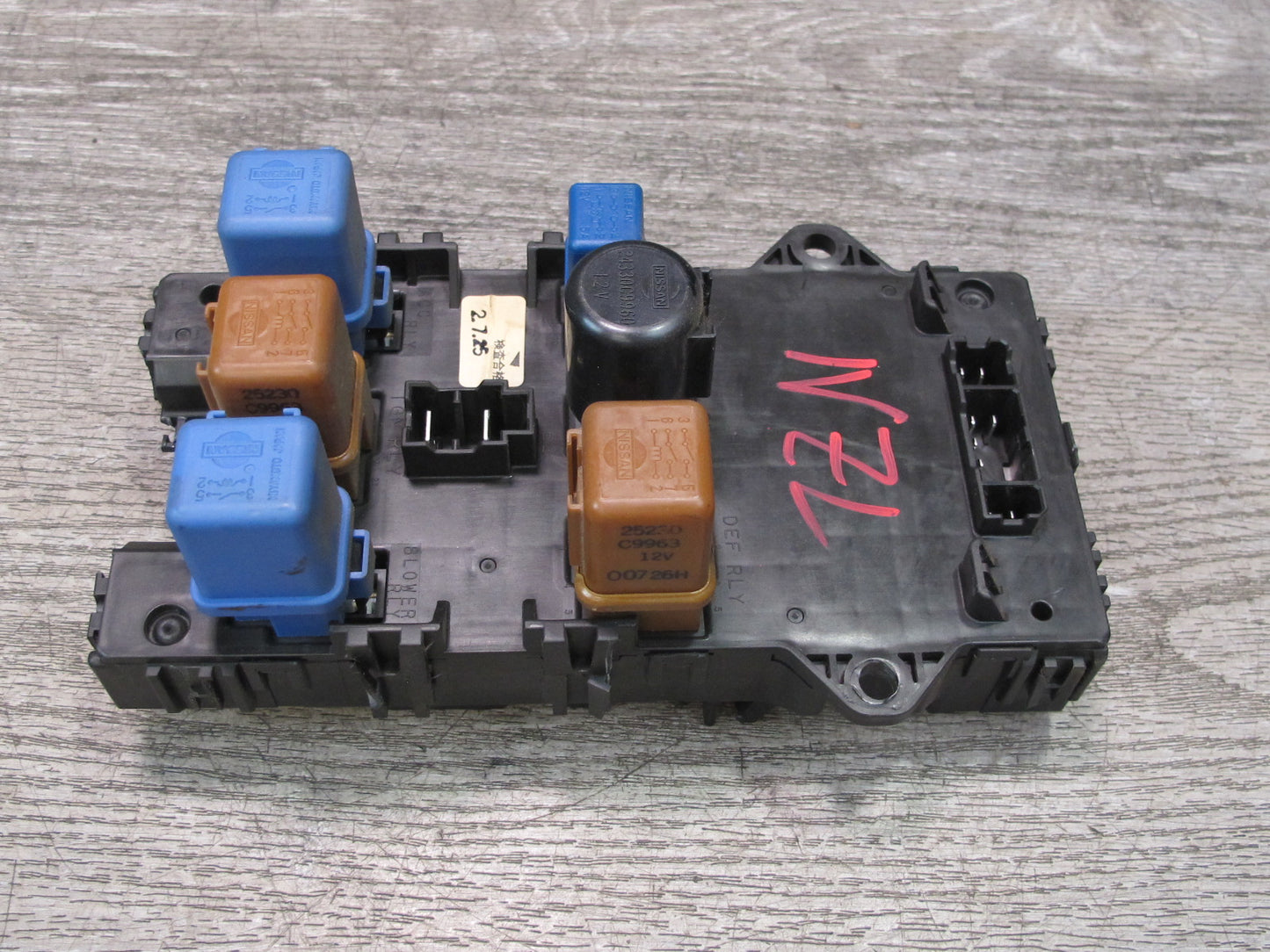 90-96 Nissan Z32 300ZX Turbo Interior Cabin Fuse Relay Box OEM