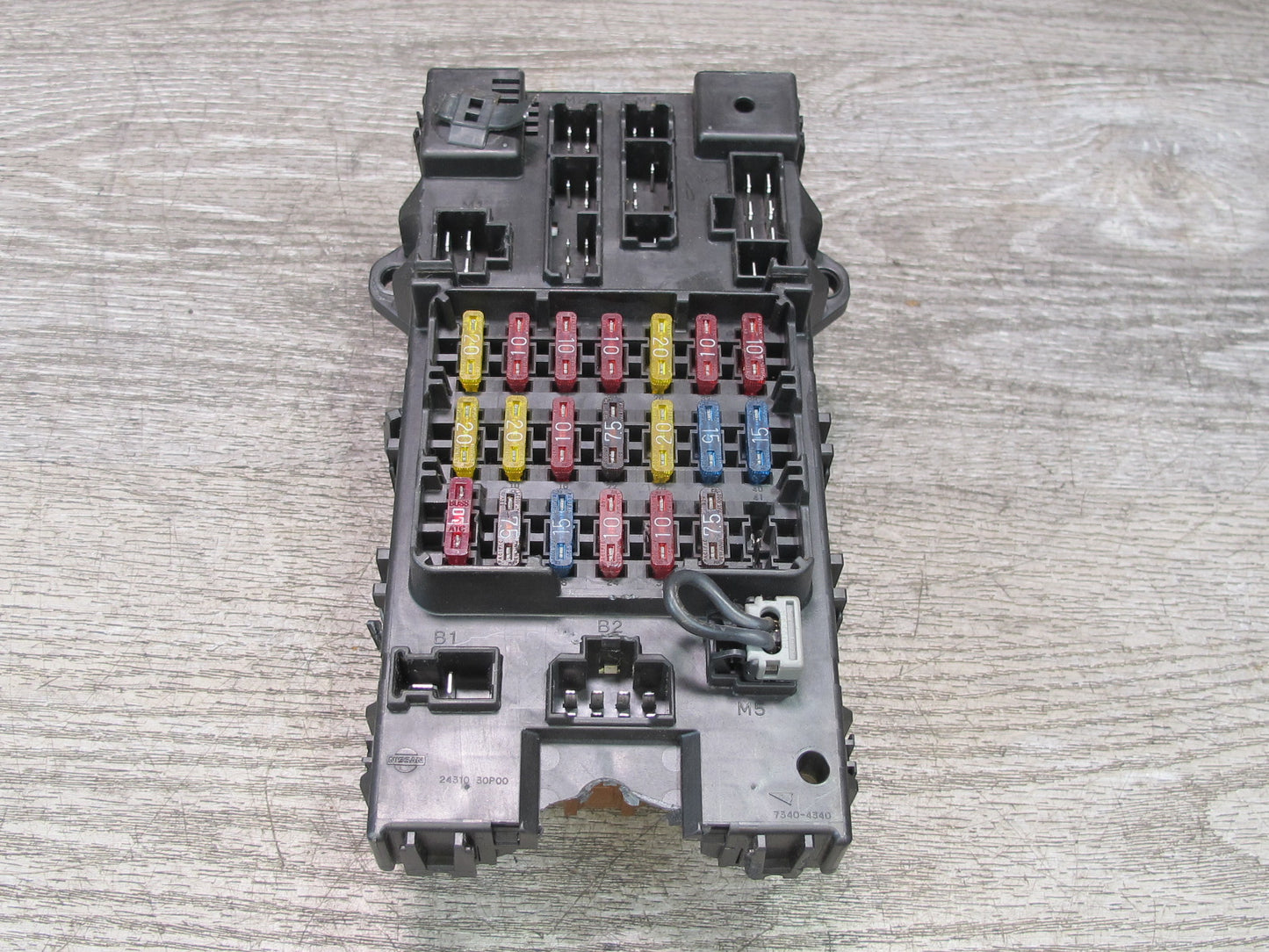 90-96 Nissan Z32 300ZX Turbo Interior Cabin Fuse Relay Box OEM