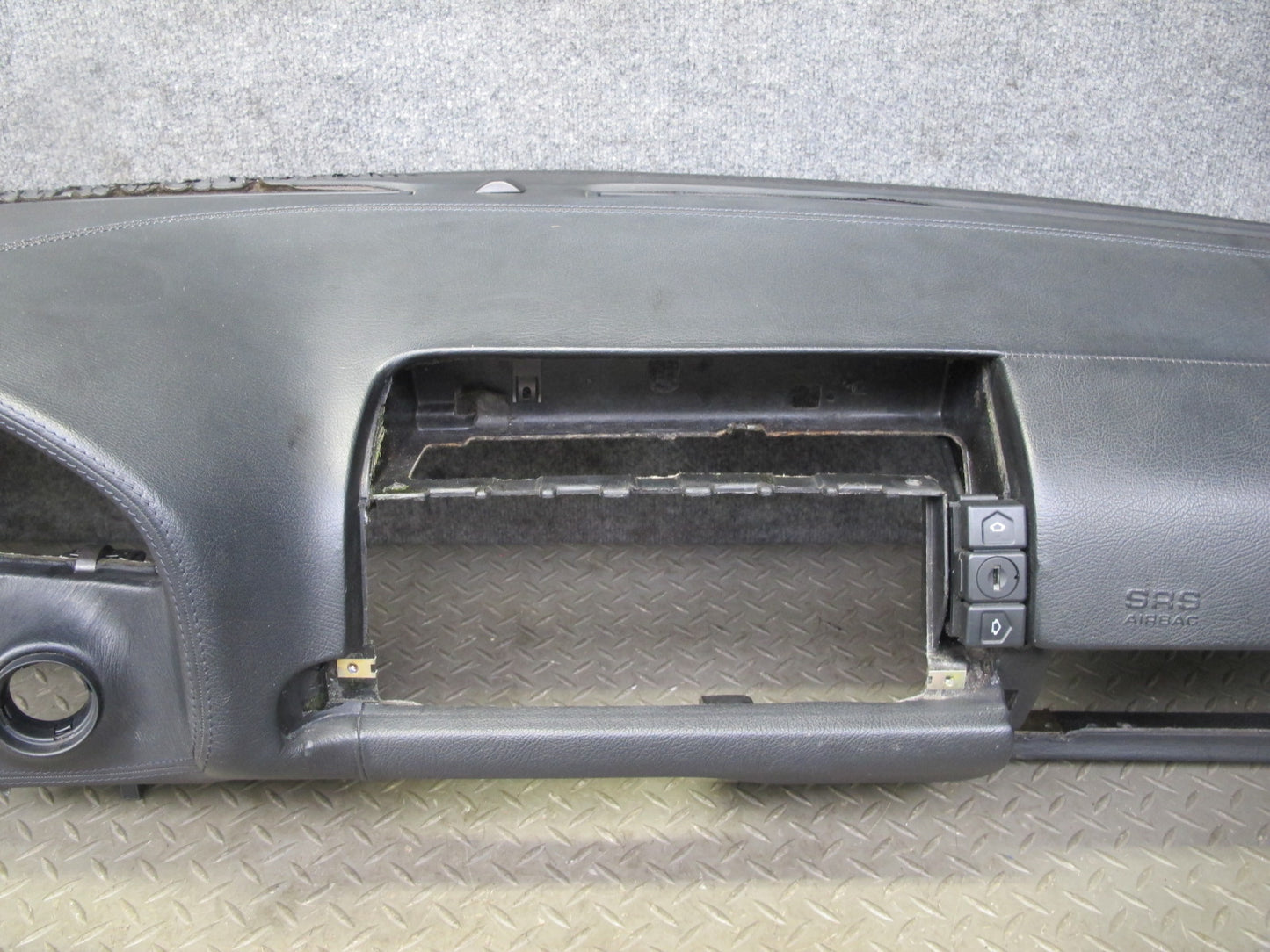 96-99 Mercedes W140 C140 CL Coupe Dashboard Dash Instrument Panel Cover OEM