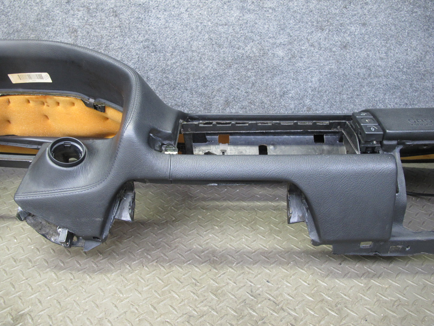 96-99 Mercedes W140 C140 CL Coupe Dashboard Dash Instrument Panel Cover OEM