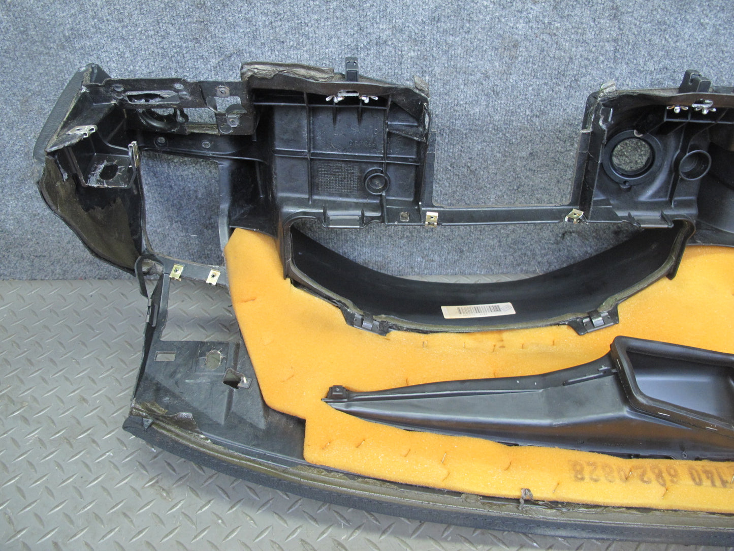 96-99 Mercedes W140 C140 CL Coupe Dashboard Dash Instrument Panel Cover OEM