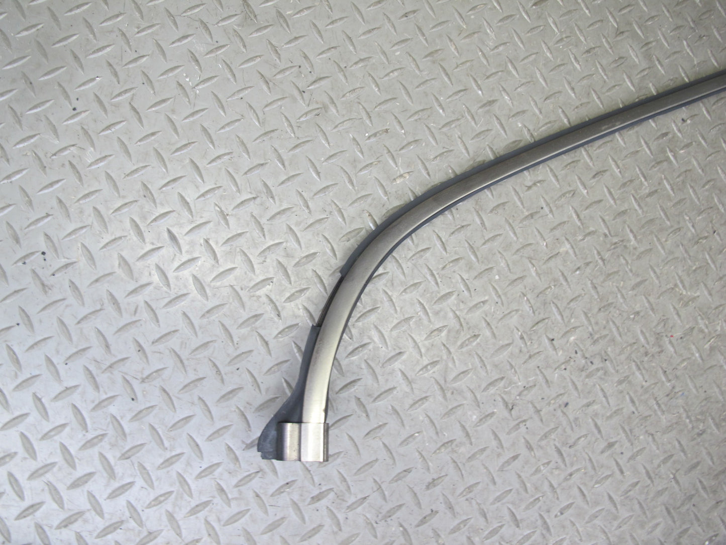 96-99 Mercedes W140 C140 CL Coupe Rear Windshield Chrome Trim Molding Set OEM